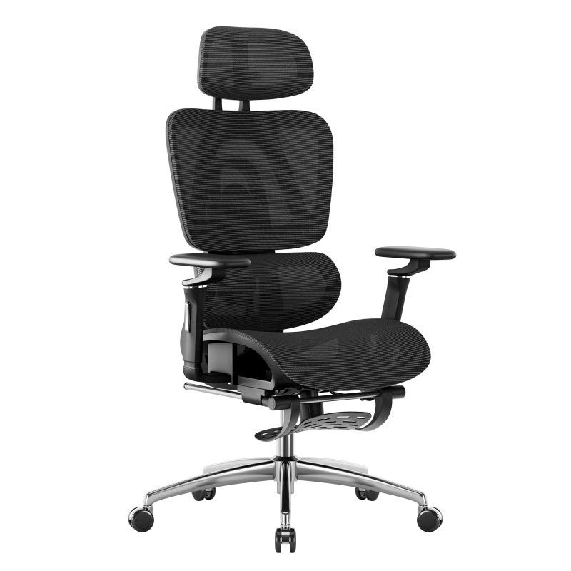 Fotel biurowy z podnóżkiem Mark Adler Expert 7.9 Black