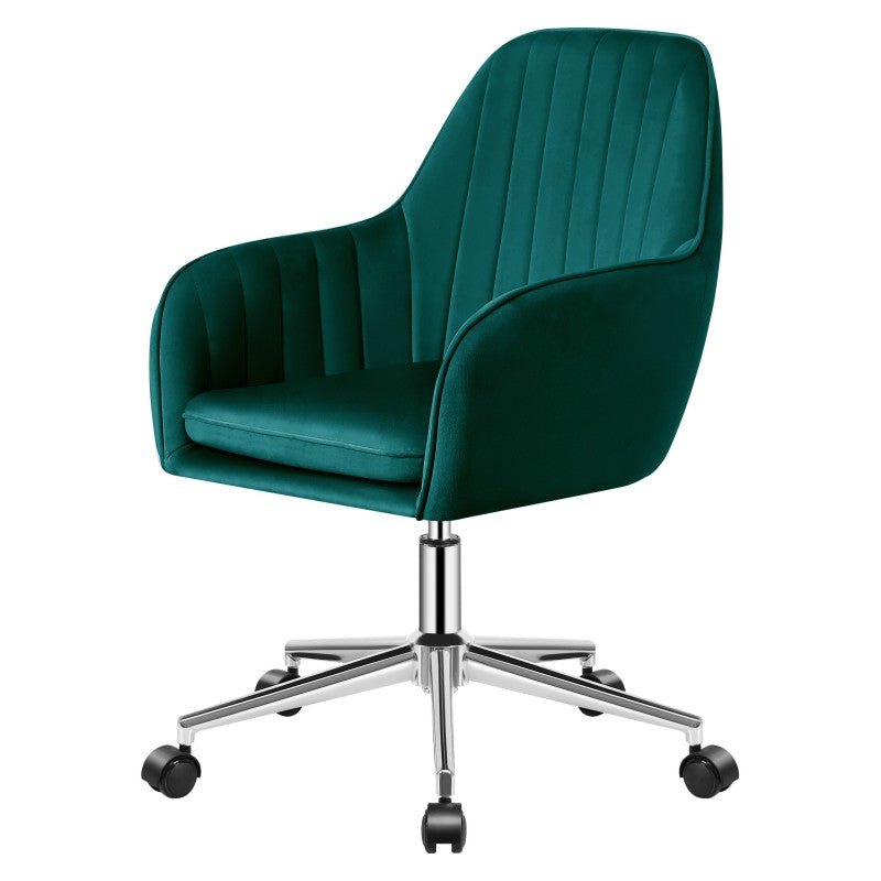 MARK ADLER FUTURE 5.2 groene draaistoel van velours