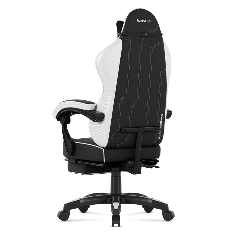 Fotel gamingowy Huzaro Force 3.7 White Carbon