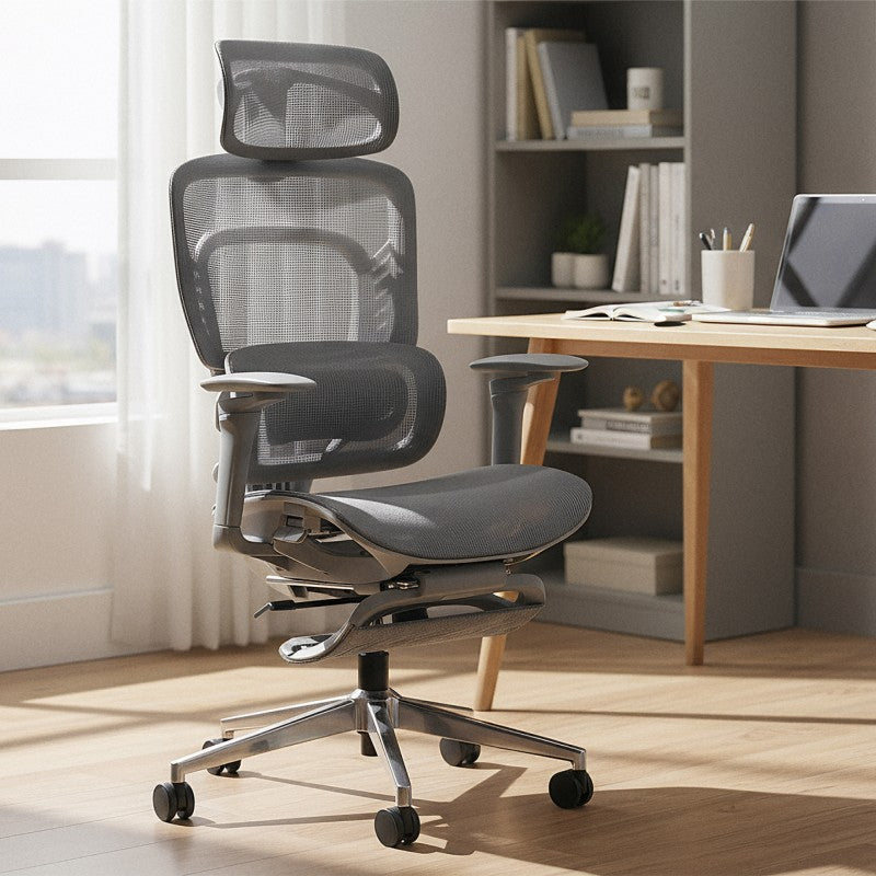 Fotel biurowy z masażem Mark Adler Visioner 8.3 Grey