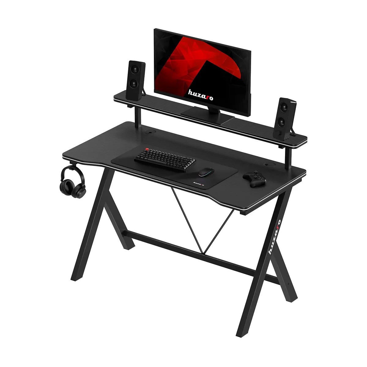 Gamingbureau 120 cm Huzaro Hero 1.9 Black