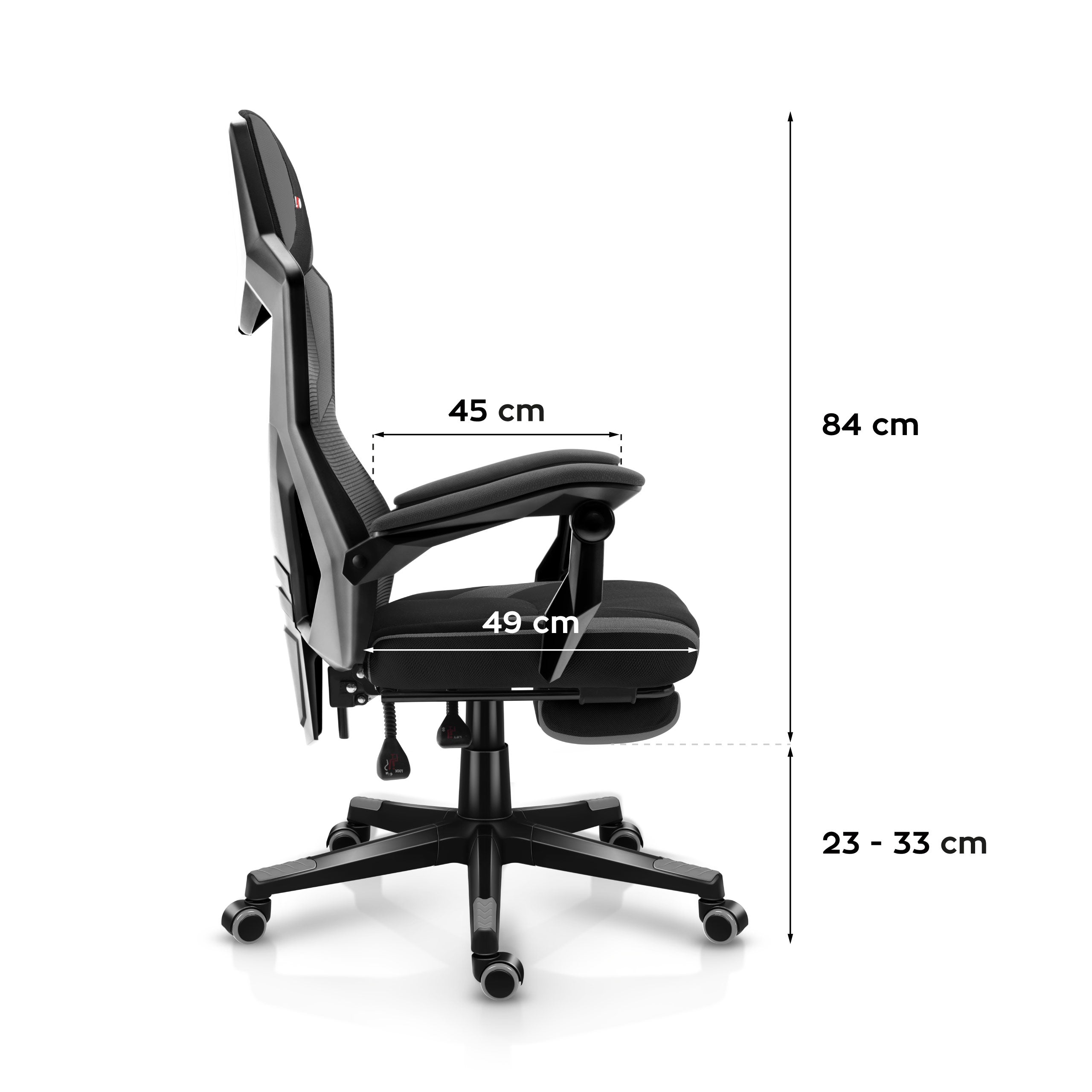 Huzaro Combat 3.1 Grey gamingstoel
