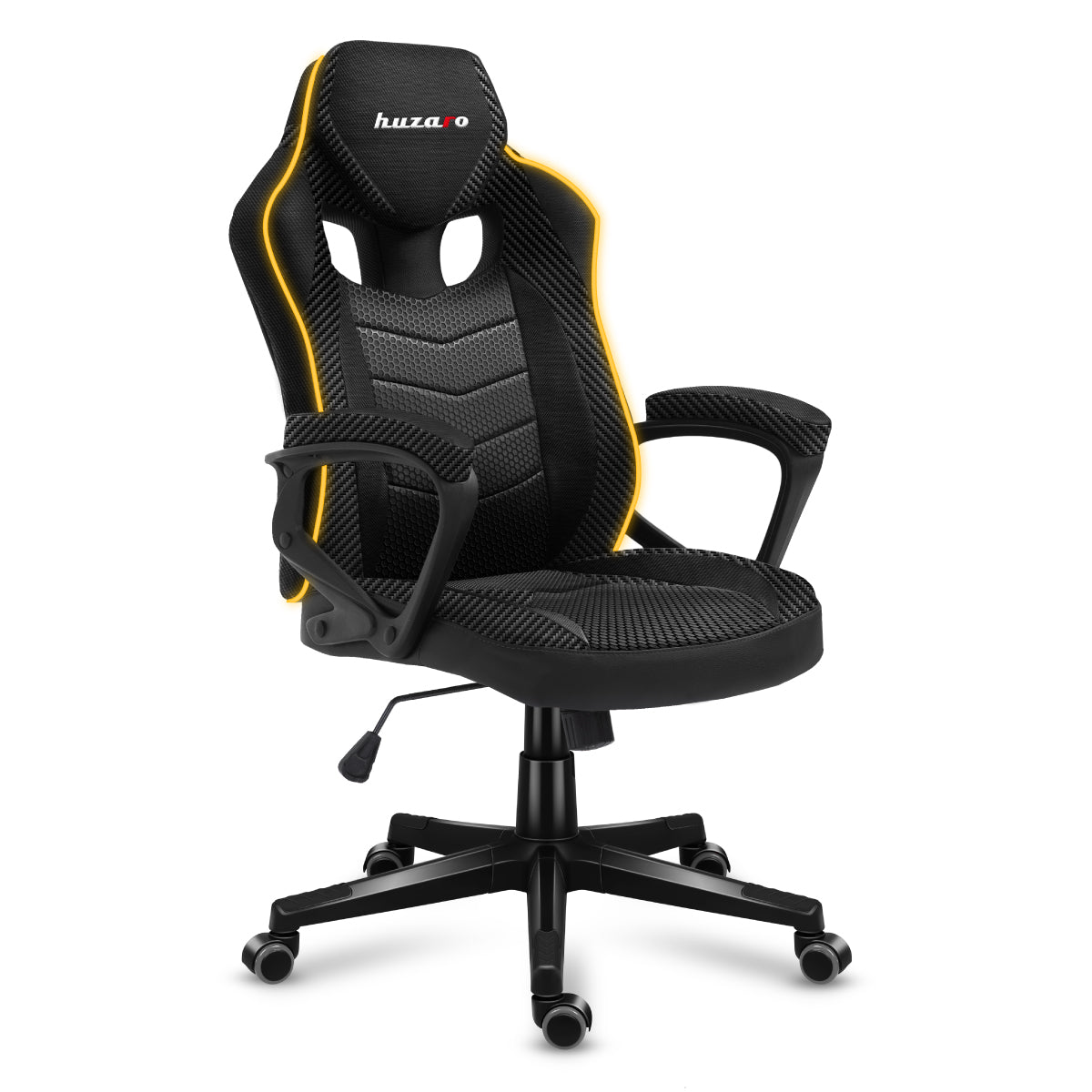 Huzaro Force 2.5 RGB Carbon Mesh-gamingstoel