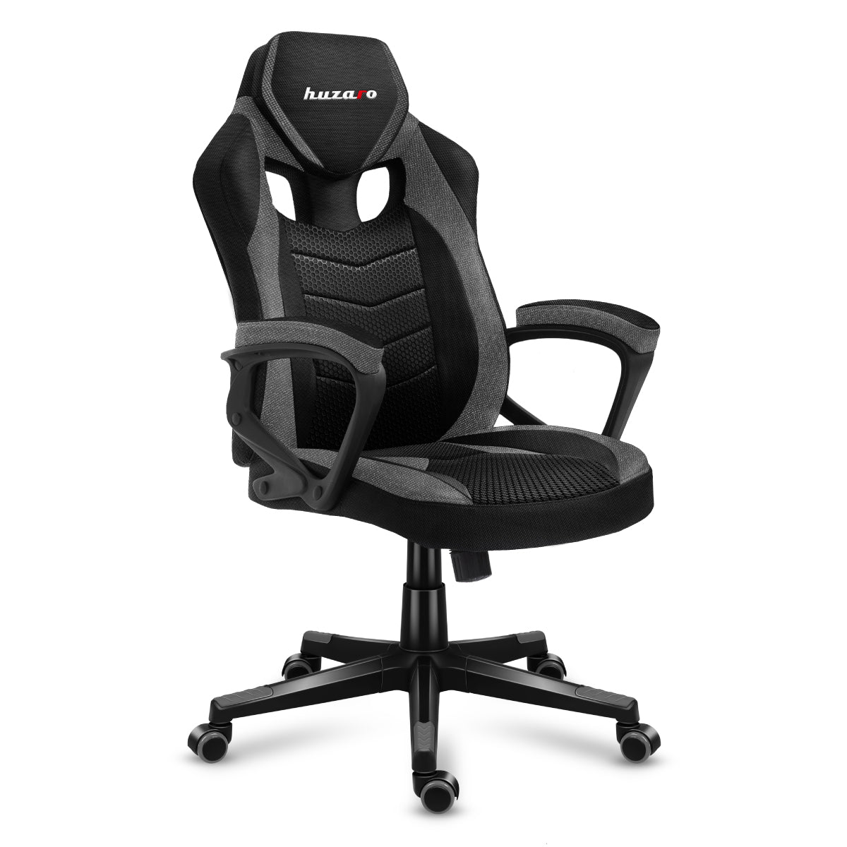 HUZARO FORCE 2.5 grijze mesh-gamingstoel