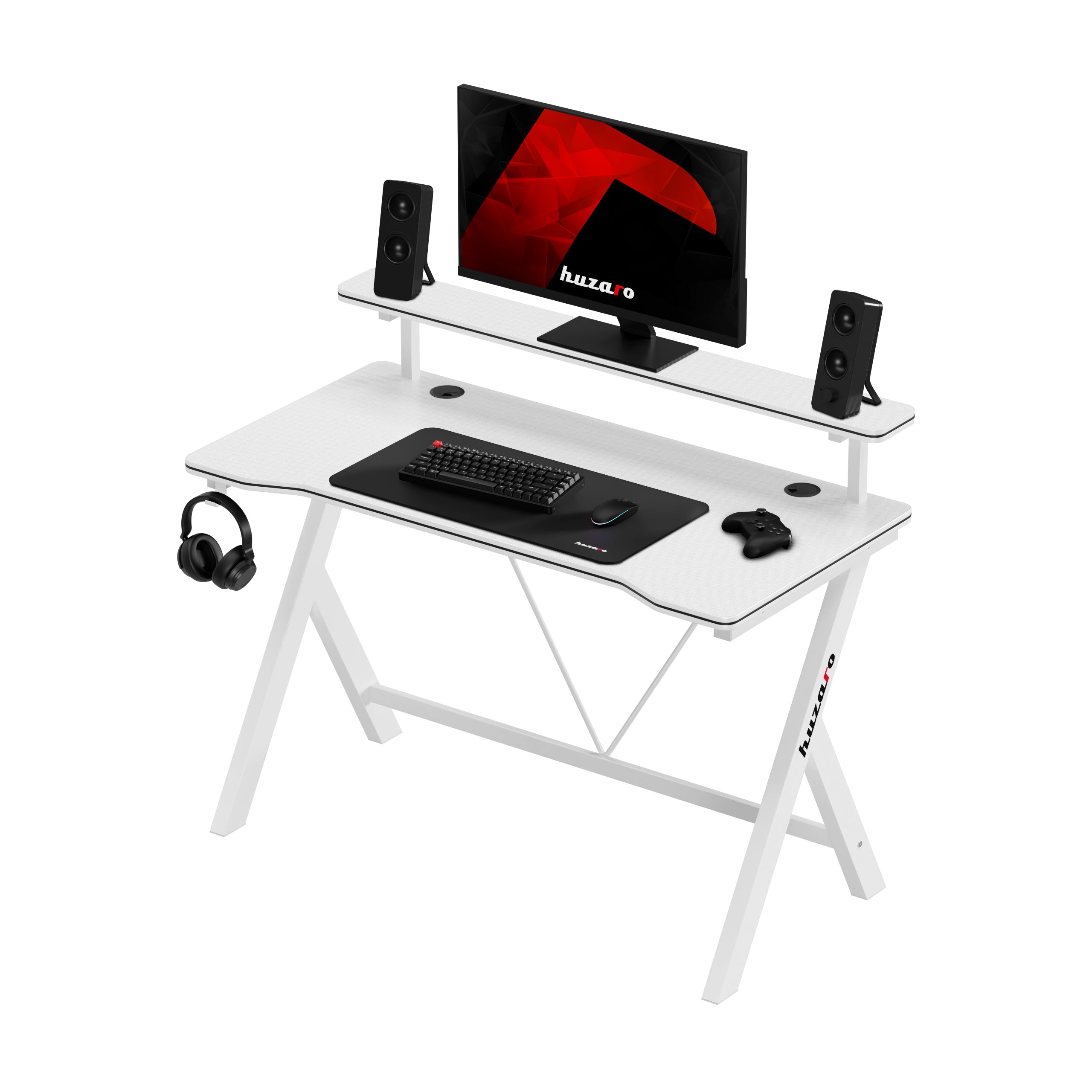 Gamingbureau 120 cm Huzaro Hero 1.9 White