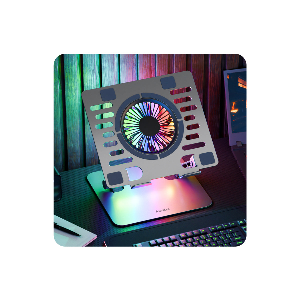 Huzaro Hold 4.0 RGB koelstandaard voor laptops