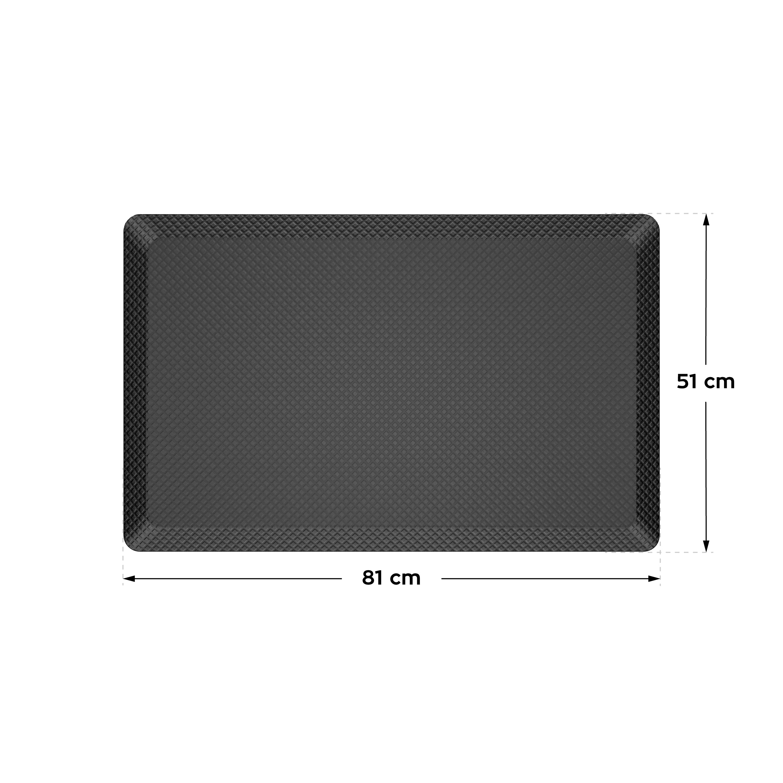 Mat voor elektrische bureaus Mark Adler Mat 3.0 81 cm
