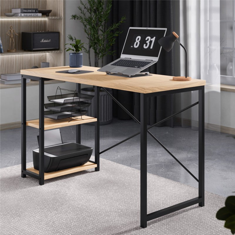 Bureau met planken Mark Adler Leader 2.0 Craft 120 cm