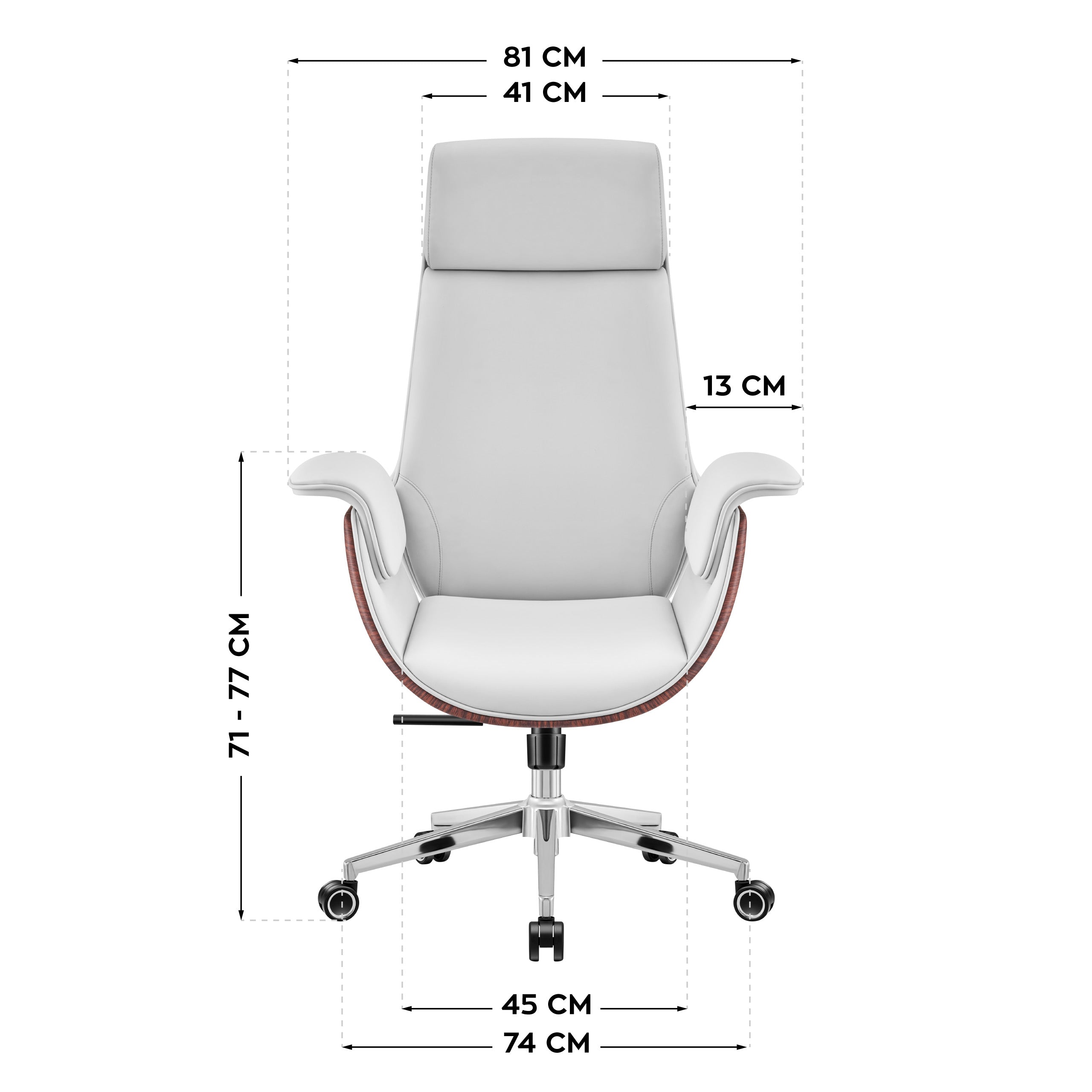 Mark Adler Boss 8.2 Grey bureaustoel
