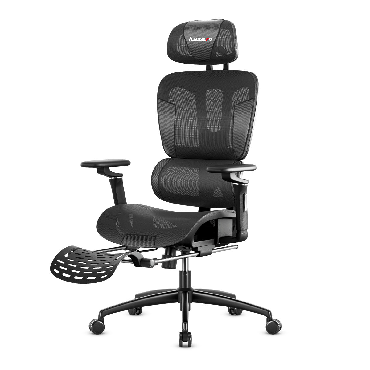 Gamingstoel met voetensteun HUZARO COMBAT 7.9 Black