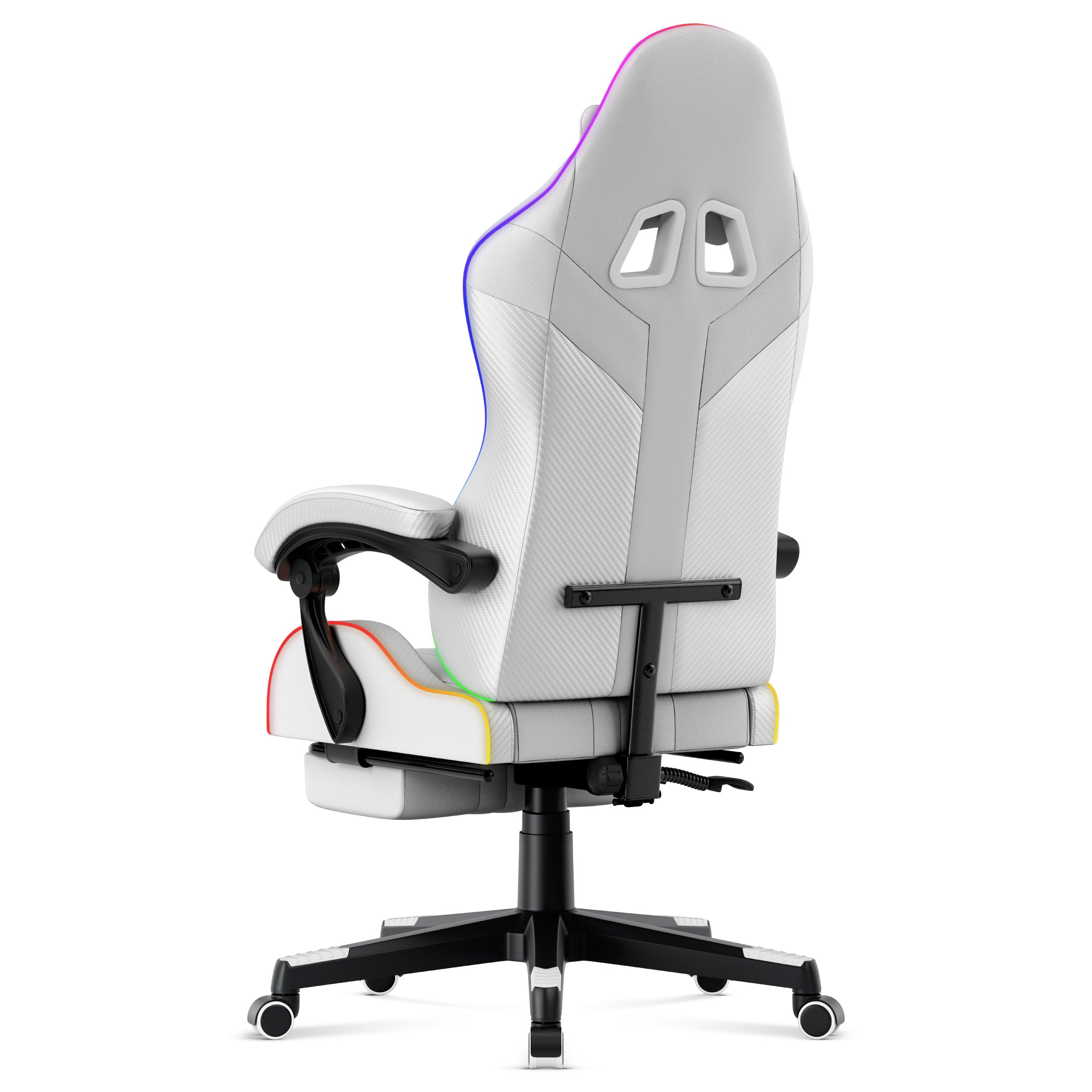 HUZARO Force 4.7 RGB White gamingstoel