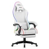 HUZARO Force 4.7 RGB White gamingstoel