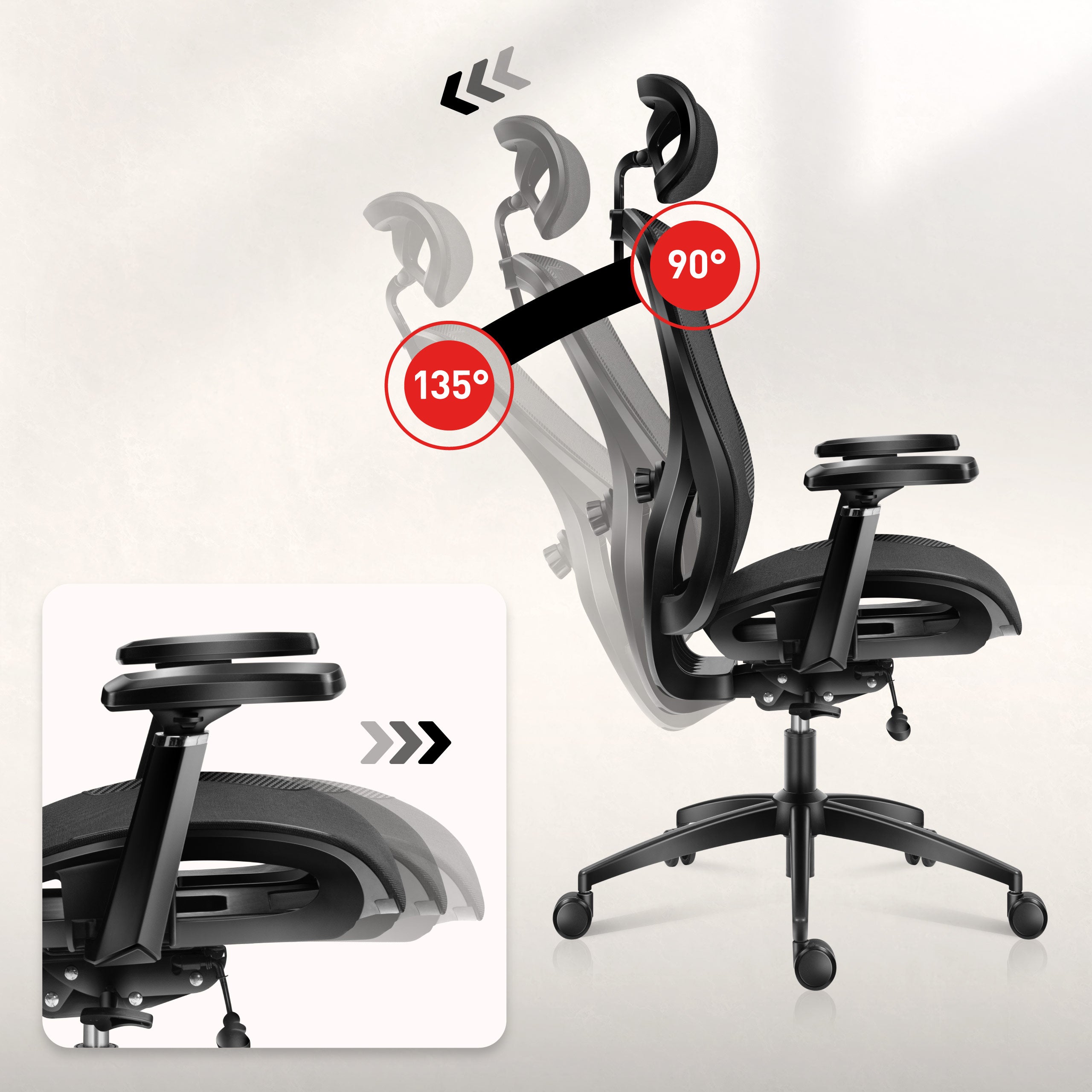 De Slide-technologie en de SeatRest-functie