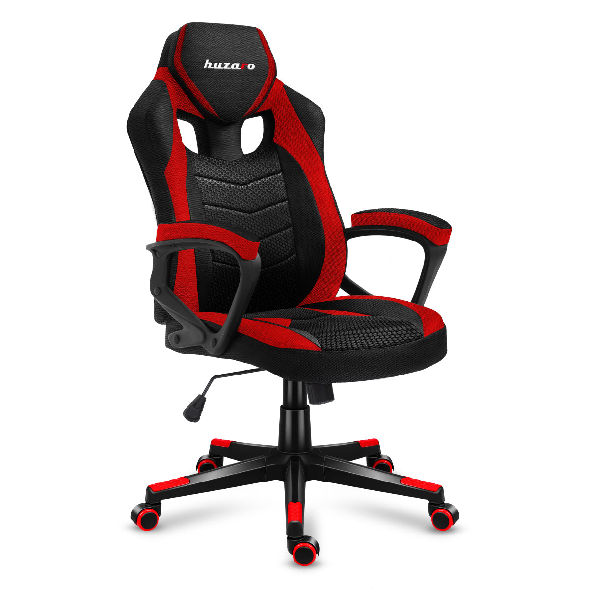 HUZARO FORCE 2.5 Red Mesh gamingstoel