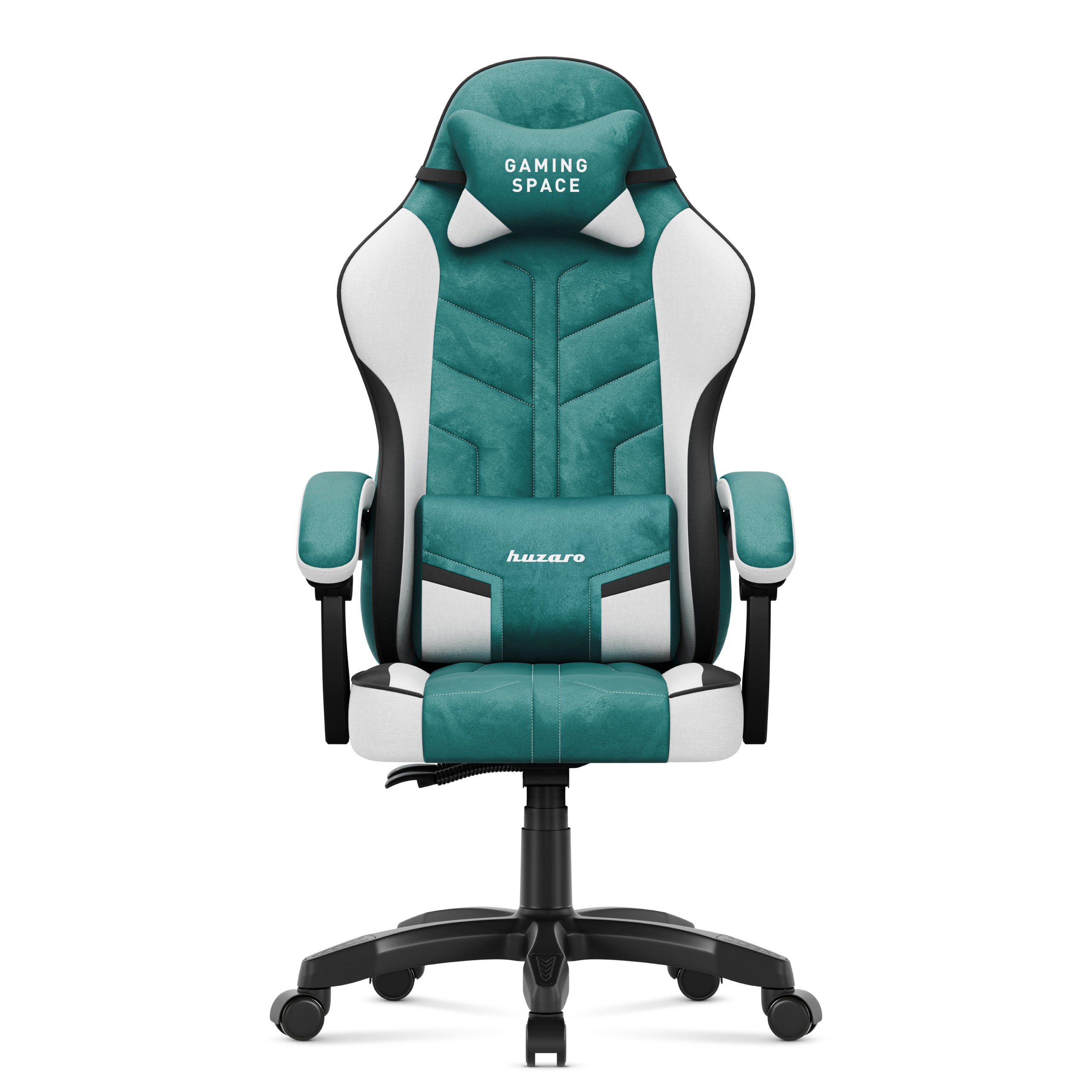 Huzaro Force 2.7 Green gamingstoel van velours