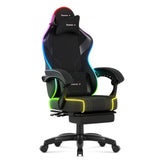 Huzaro Force 3.7 RGB Black gamingstoel