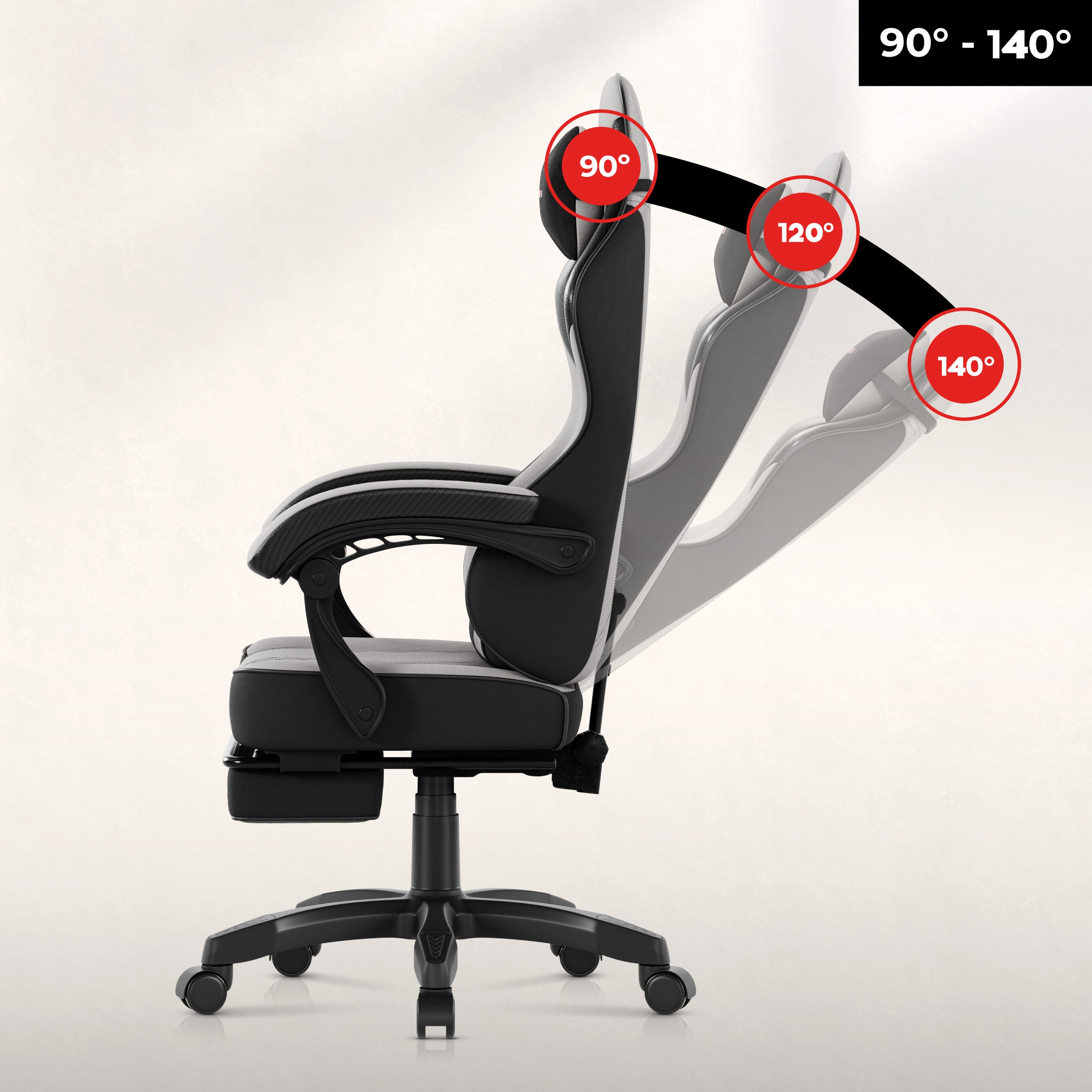SeatRest-functie – verstelling van de rugleuning