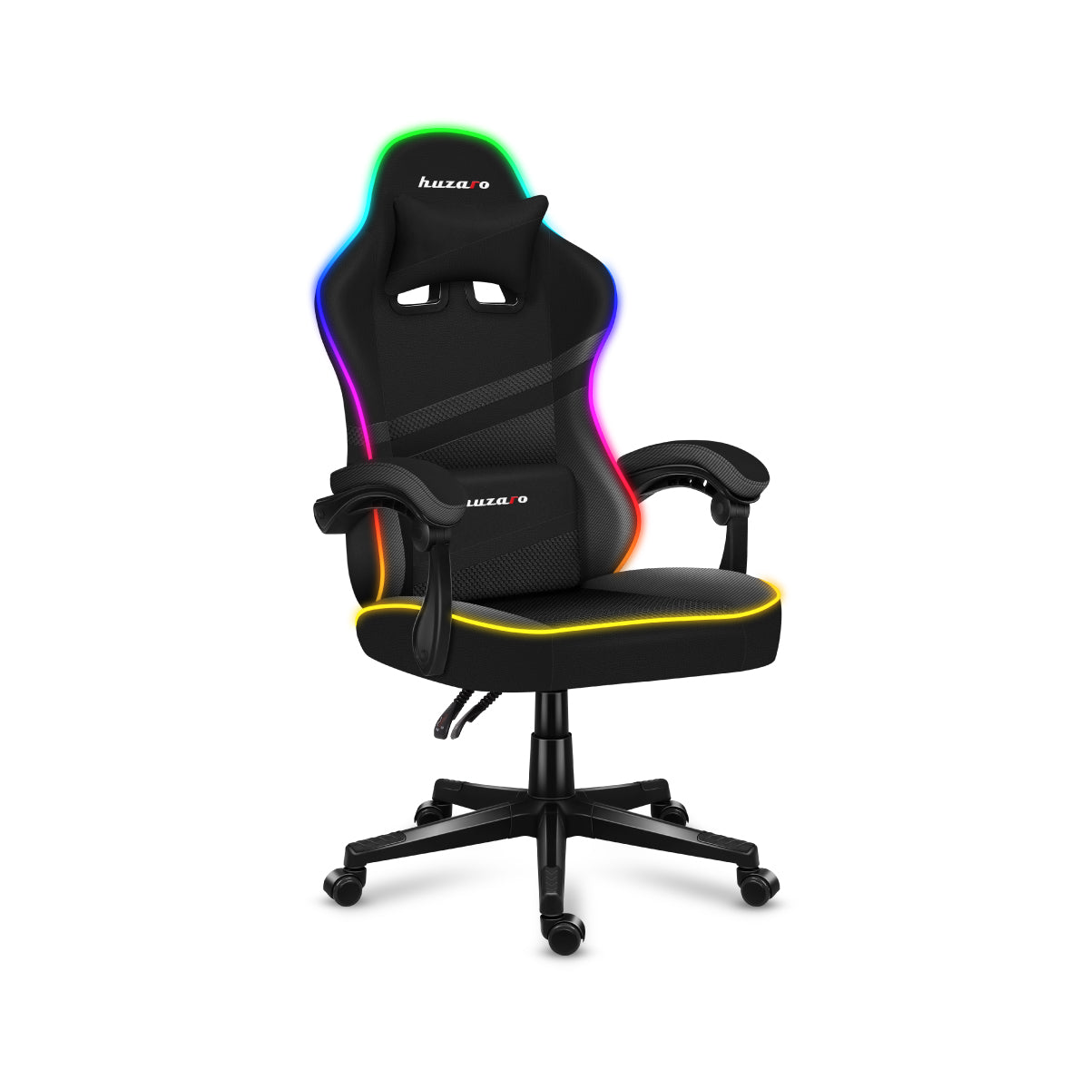 HUZARO FORCE 4.4 RGB Black gamingstoel