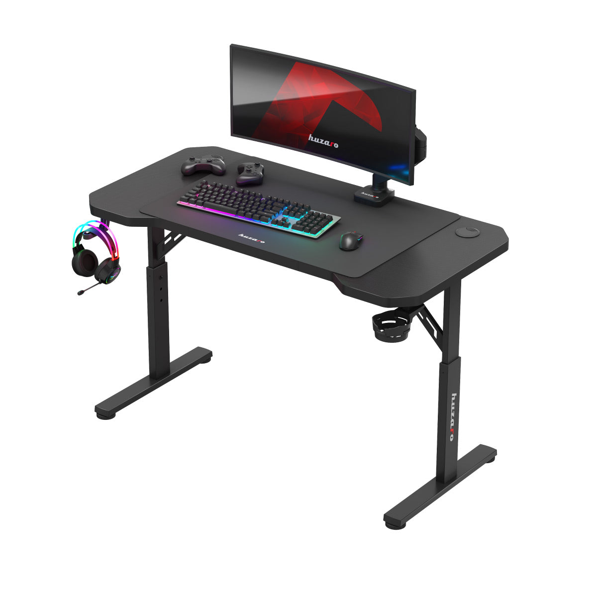 HUZARO Hero 2.6 Black gamingbureau, 120 cm