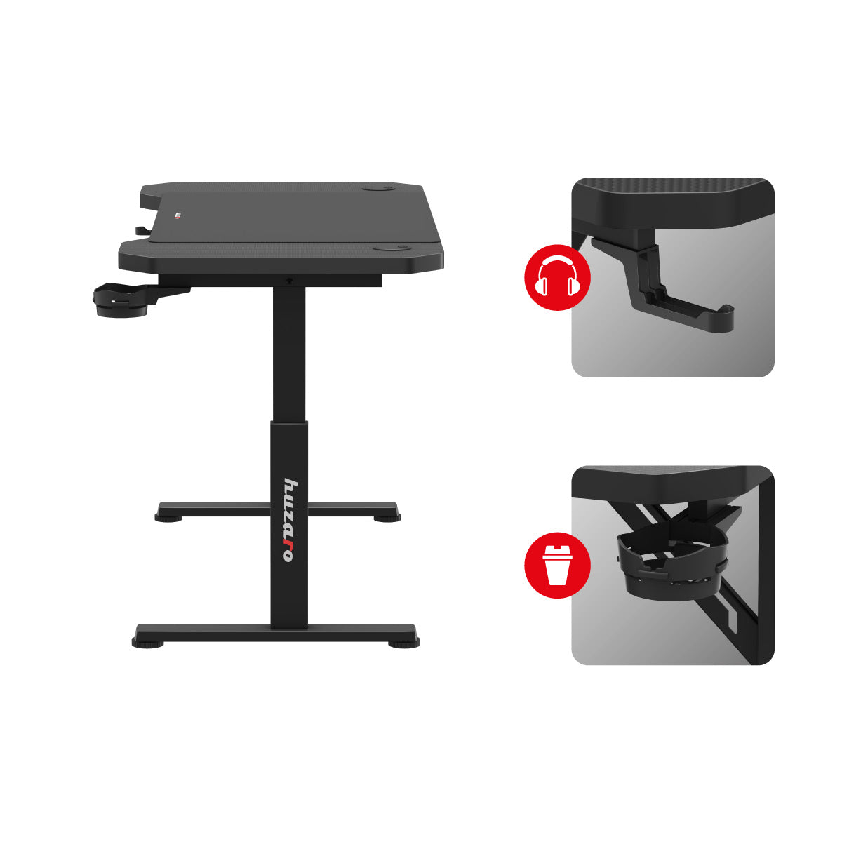 Hoofdtelefoonhouder voor comfort en ergonomie