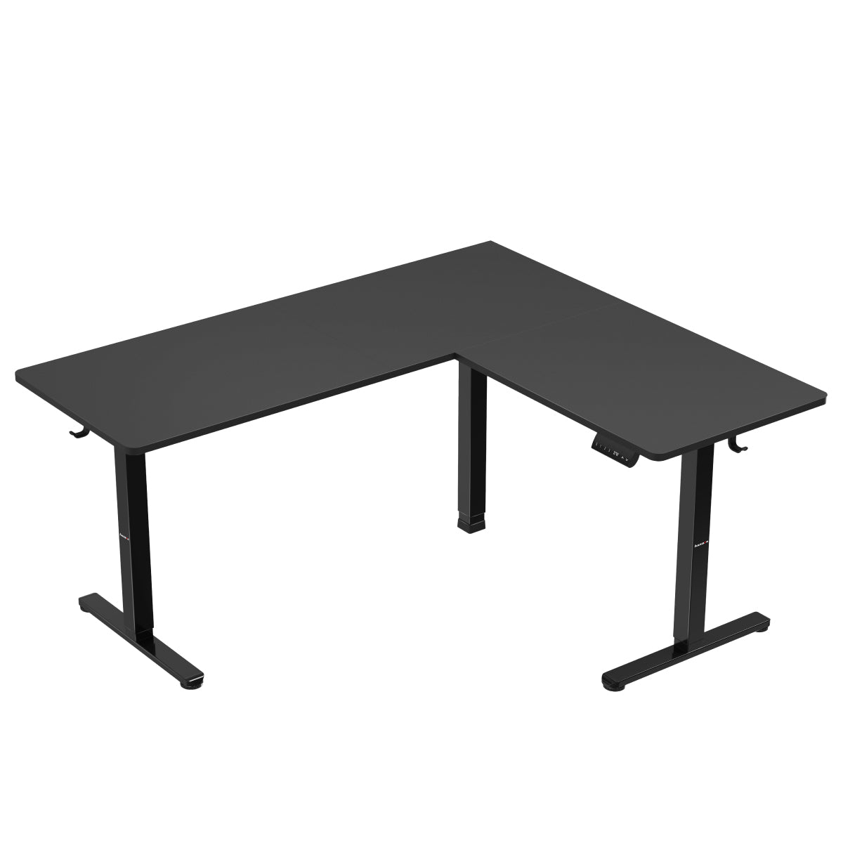 Huzaro Hero 9.5 Black elektrisch hoekbureau, 160 cm