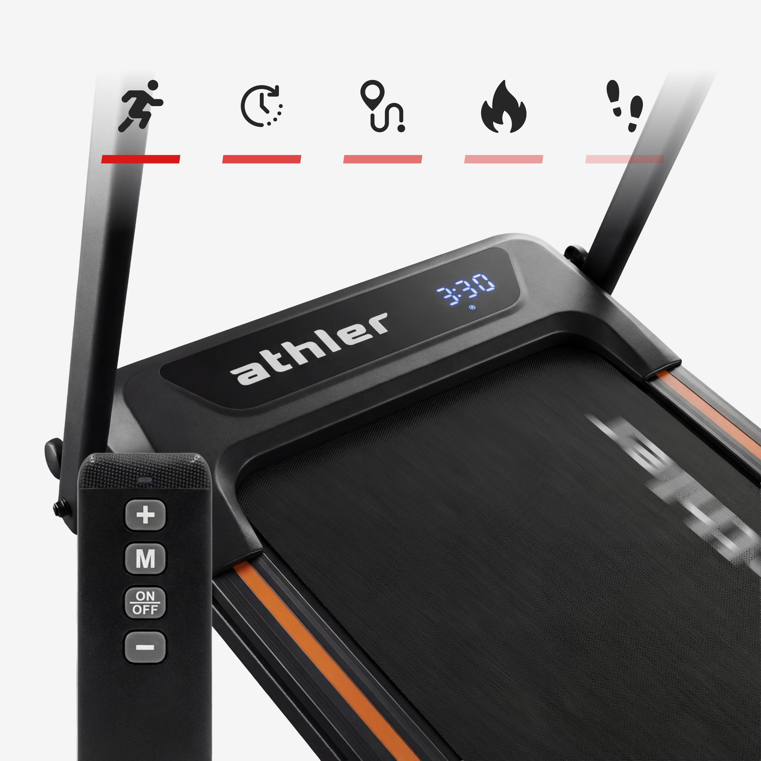 Opvouwbare loopband voor thuisgebruik Athler Impala 20
