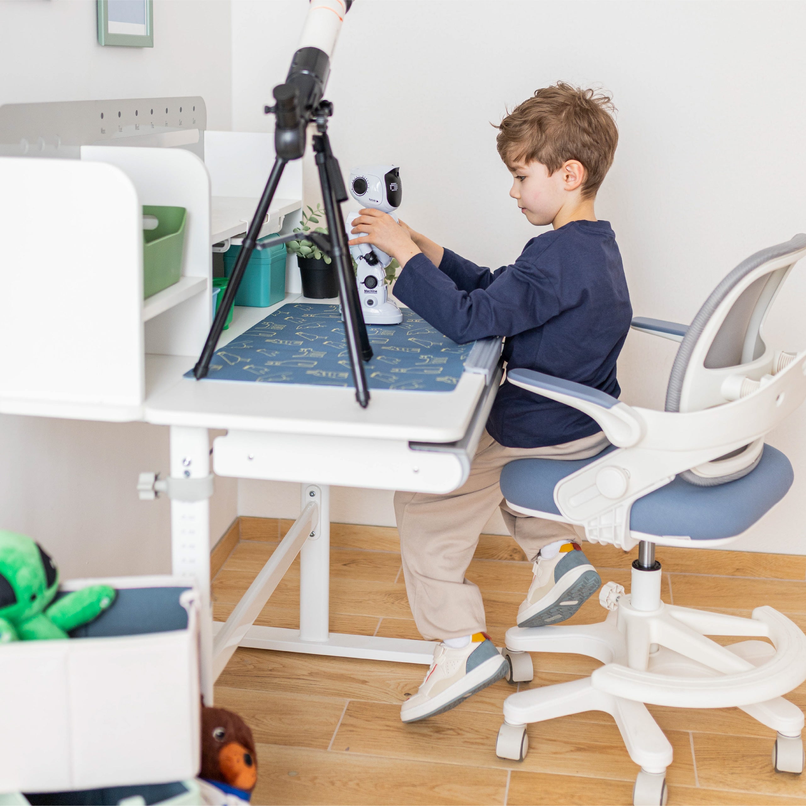 Een bureau dat met je kind meegroeit