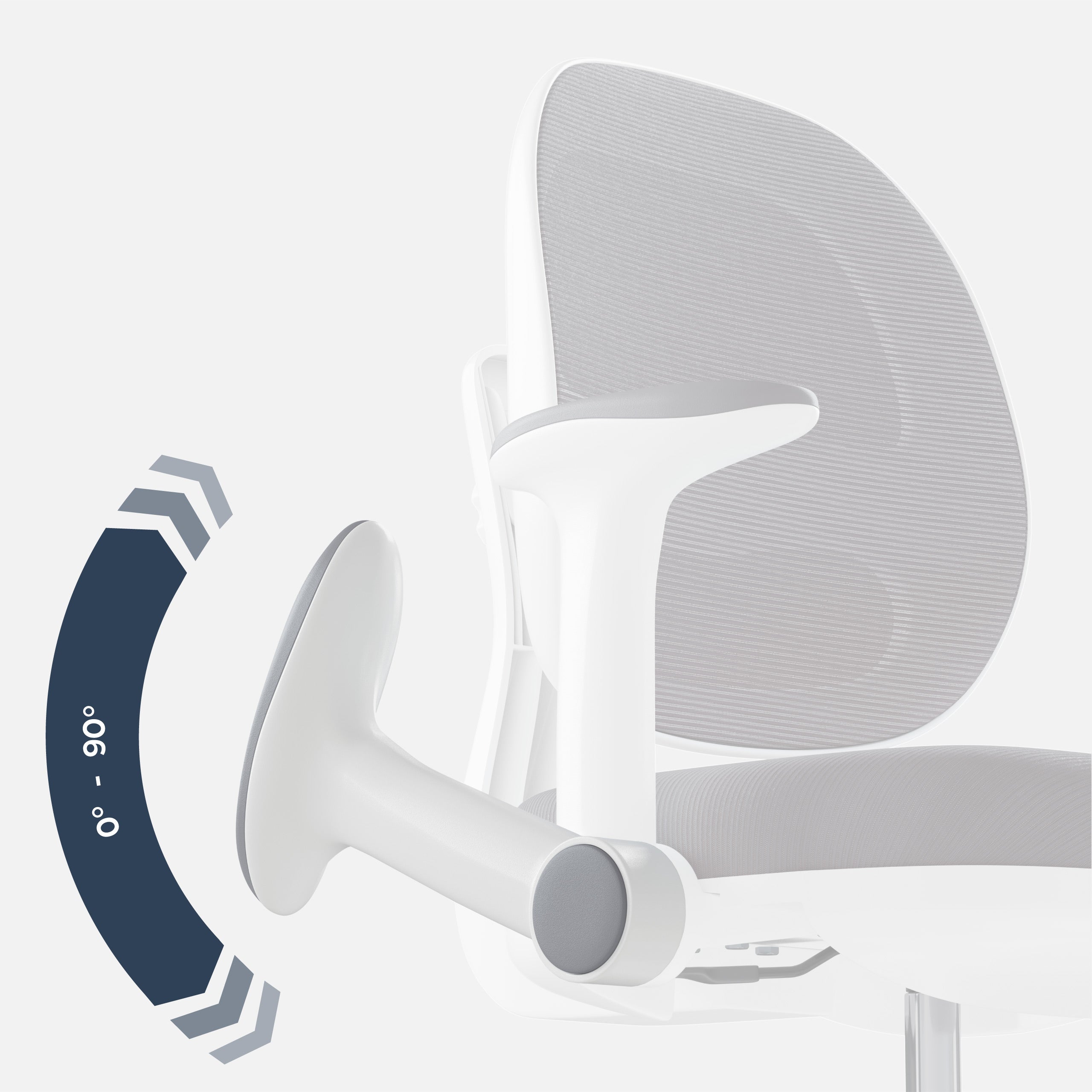 Ergonomische bureaustoel voor kinderen: Mark Adler Junior 3.6 Grey