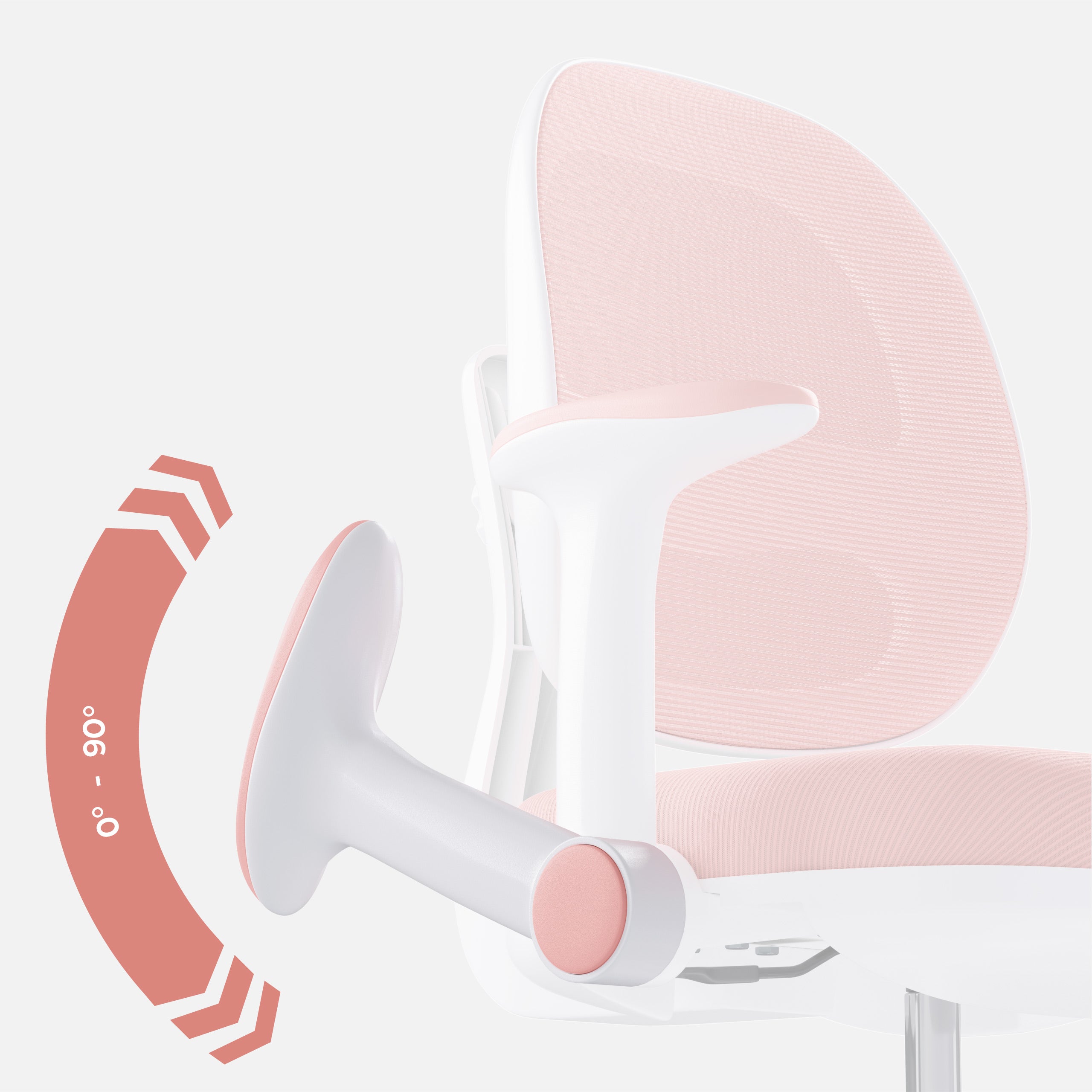 Ergonomische bureaustoel voor kinderen: Mark Adler Junior 3.6 Pink