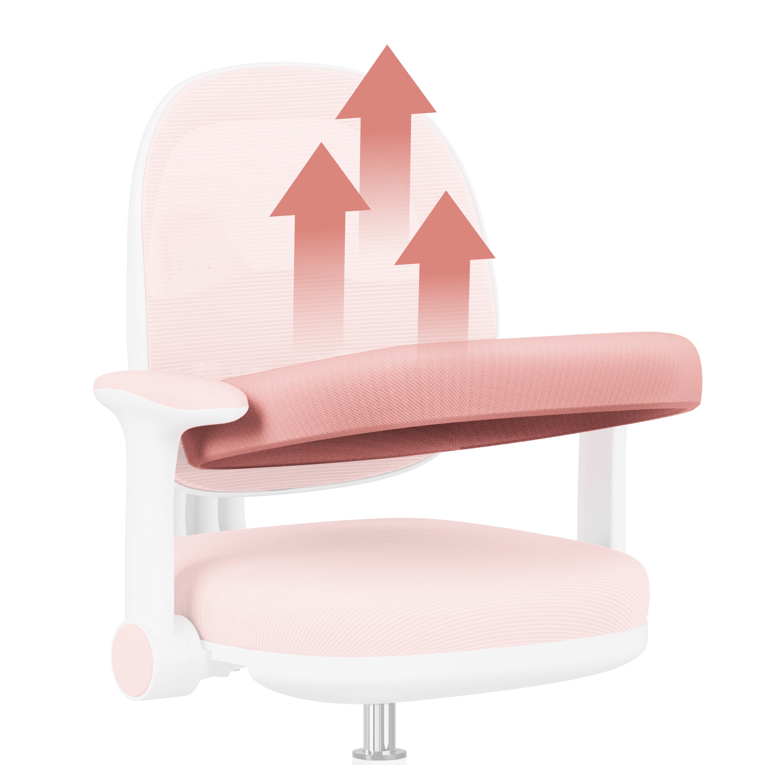 Ergonomische bureaustoel voor kinderen: Mark Adler Junior 3.6 Pink