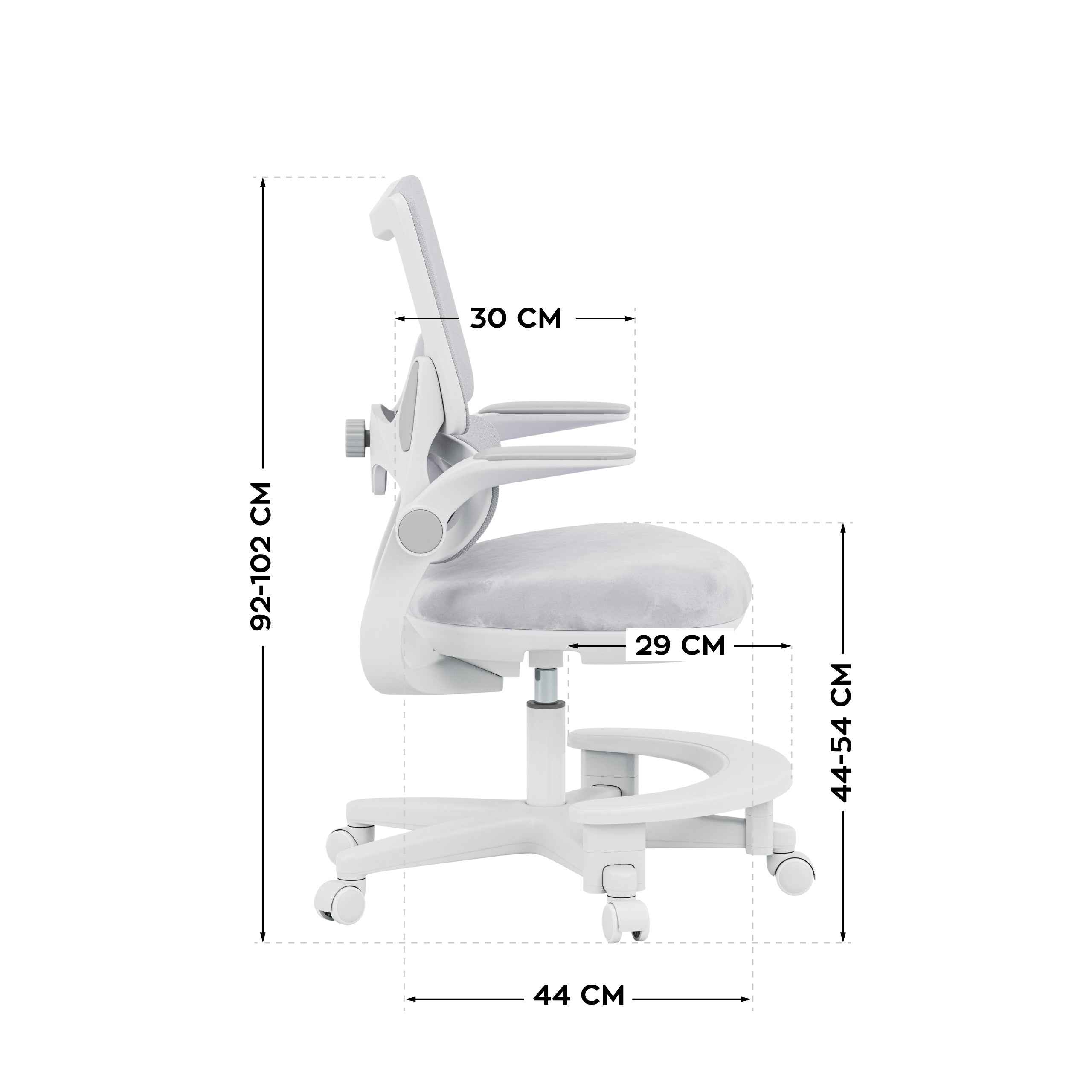 Bureaustoel voor kinderen Mark Adler Junior 5.7 Grey