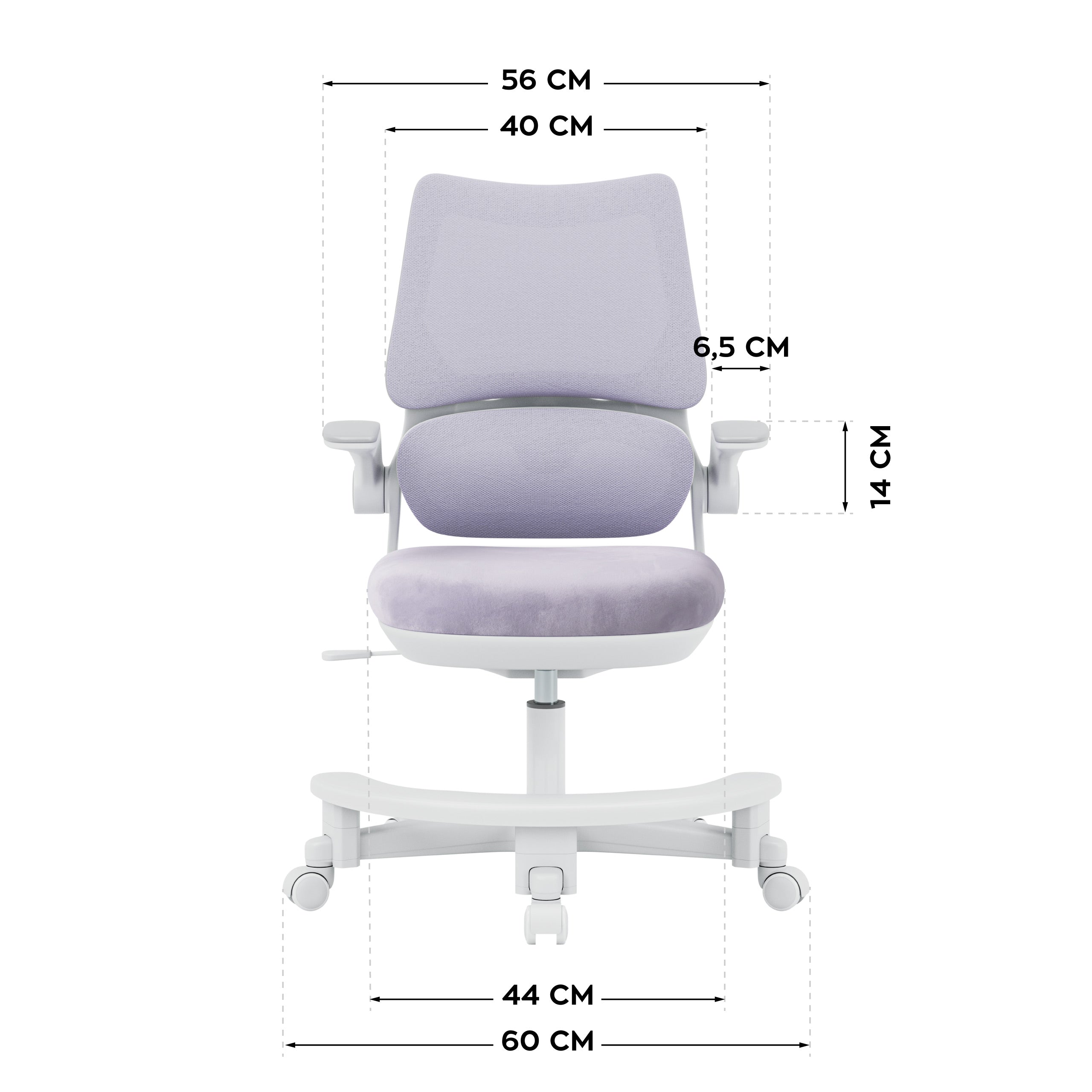Bureaustoel voor kinderen Mark Adler Junior 5.7 Purple