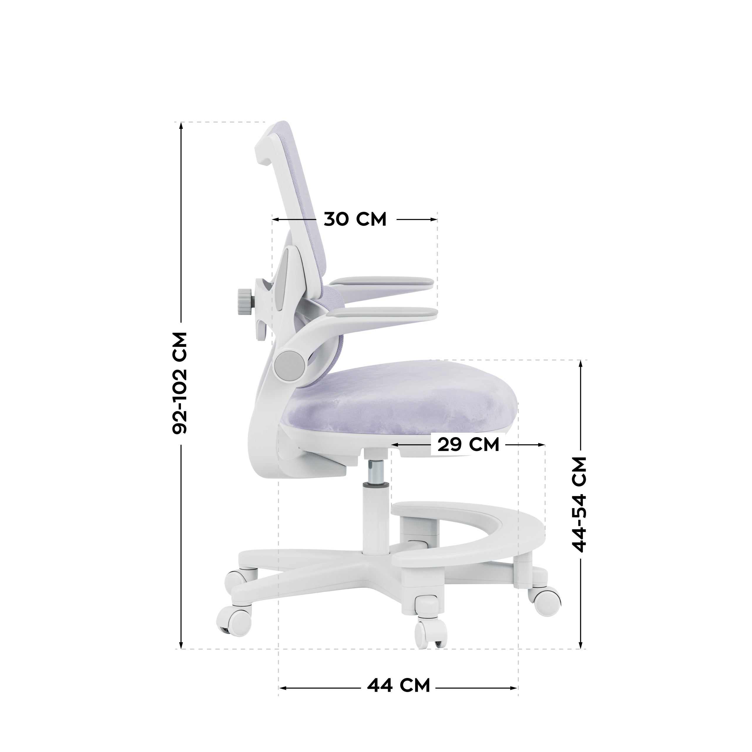 Bureaustoel voor kinderen Mark Adler Junior 5.7 Purple