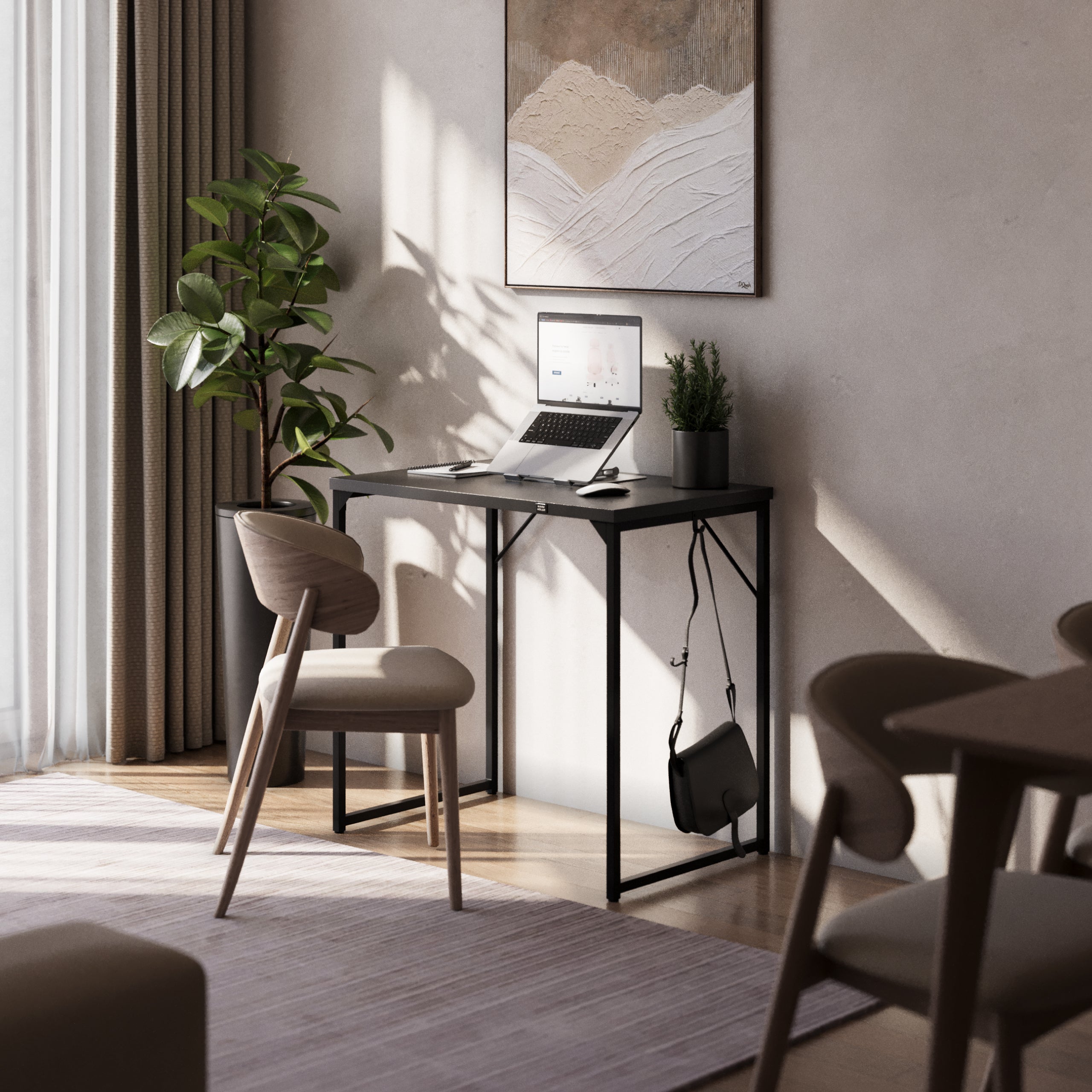 Een bureau voor elk appartement