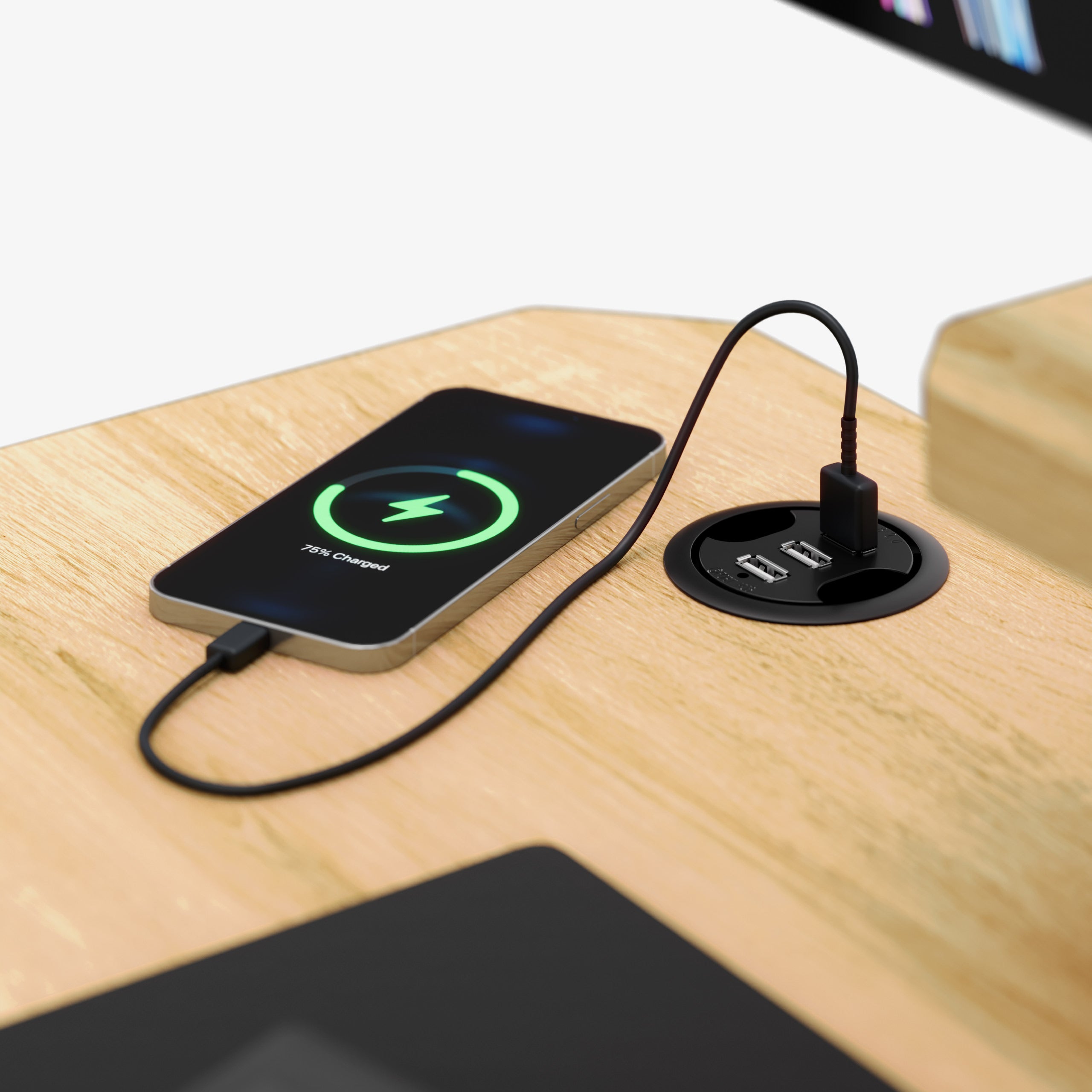 Ingebouwde USB-oplader
