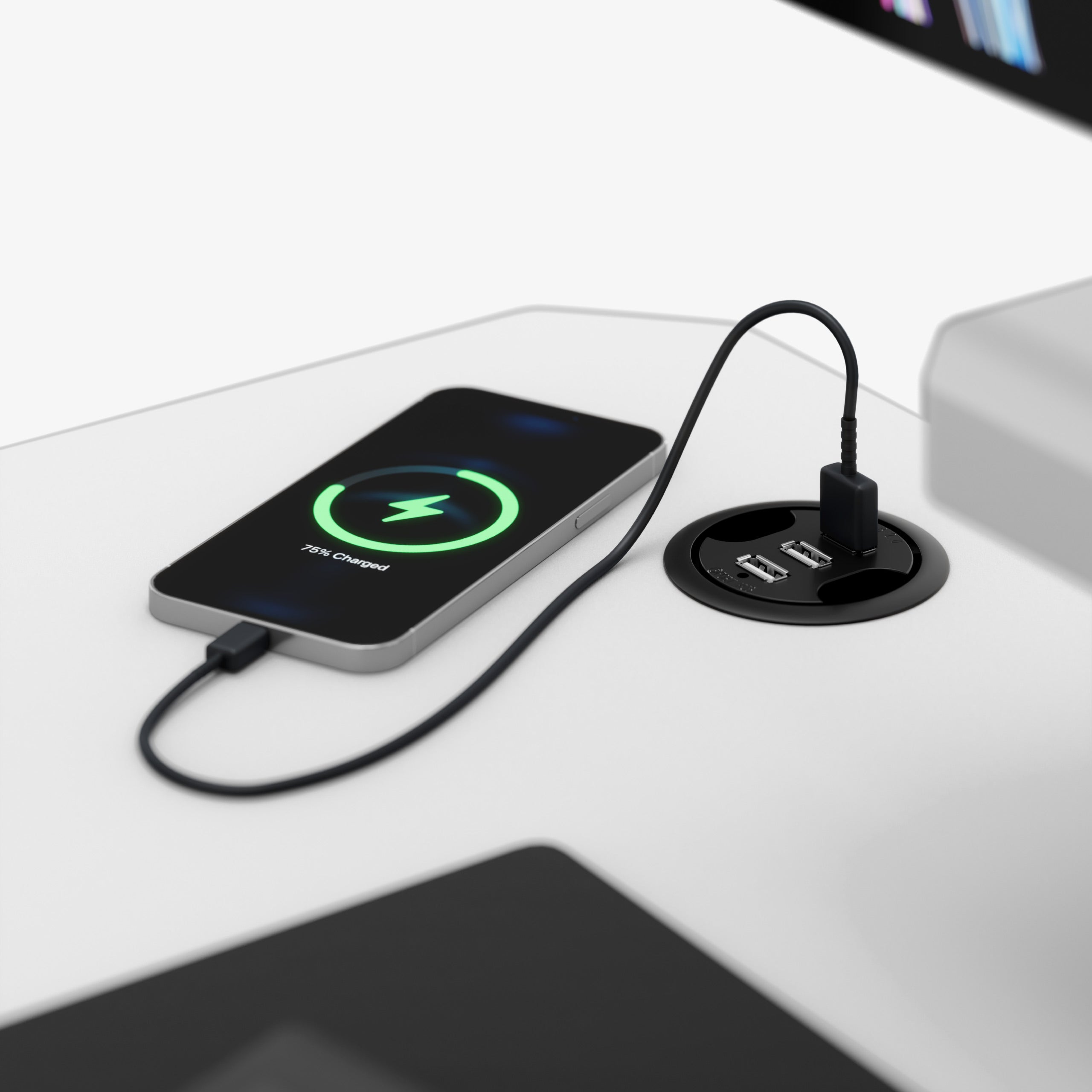 Ingebouwde USB-oplader