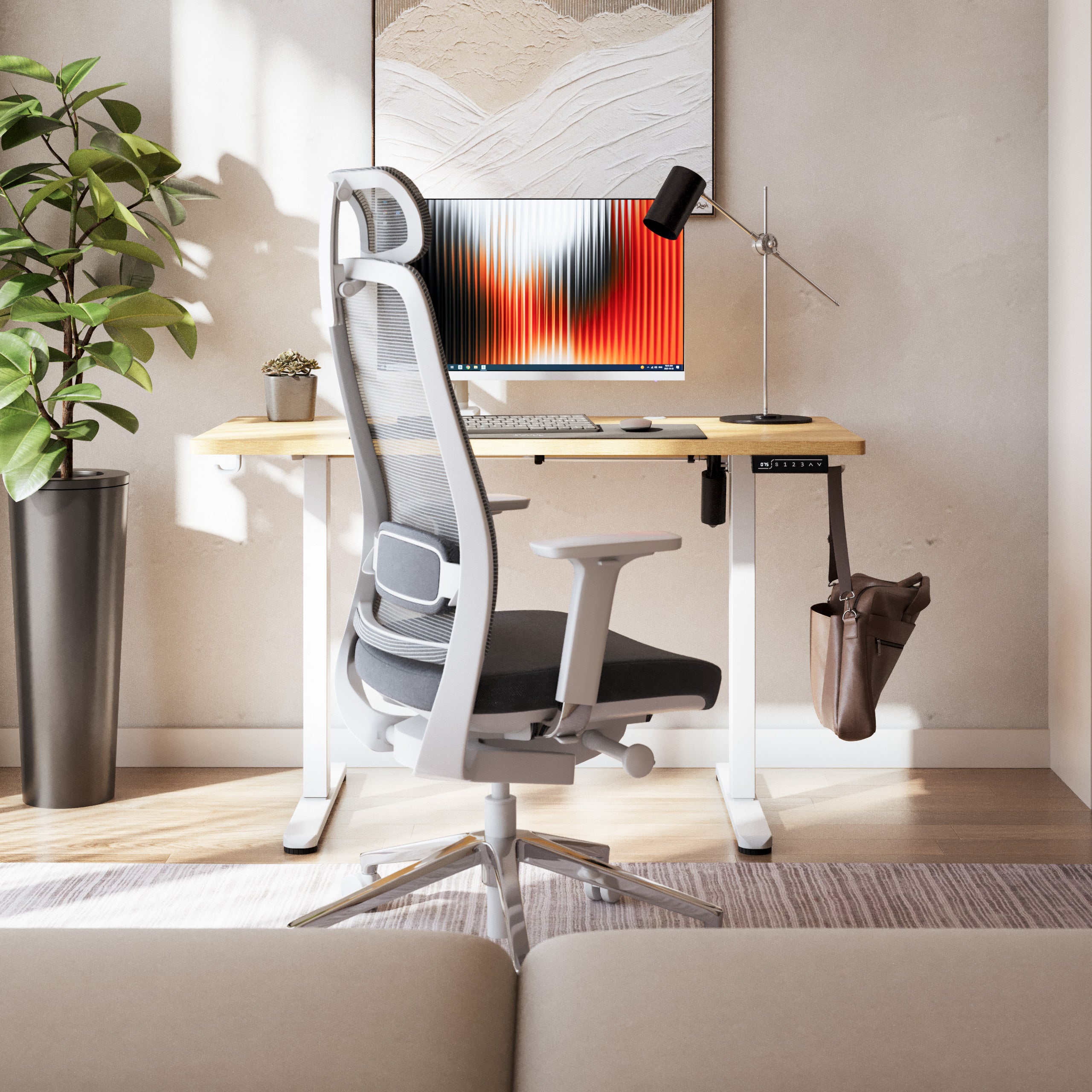 Mark Adler Leader 6.9 Craft elektrisch verstelbaar bureau, 120 cm