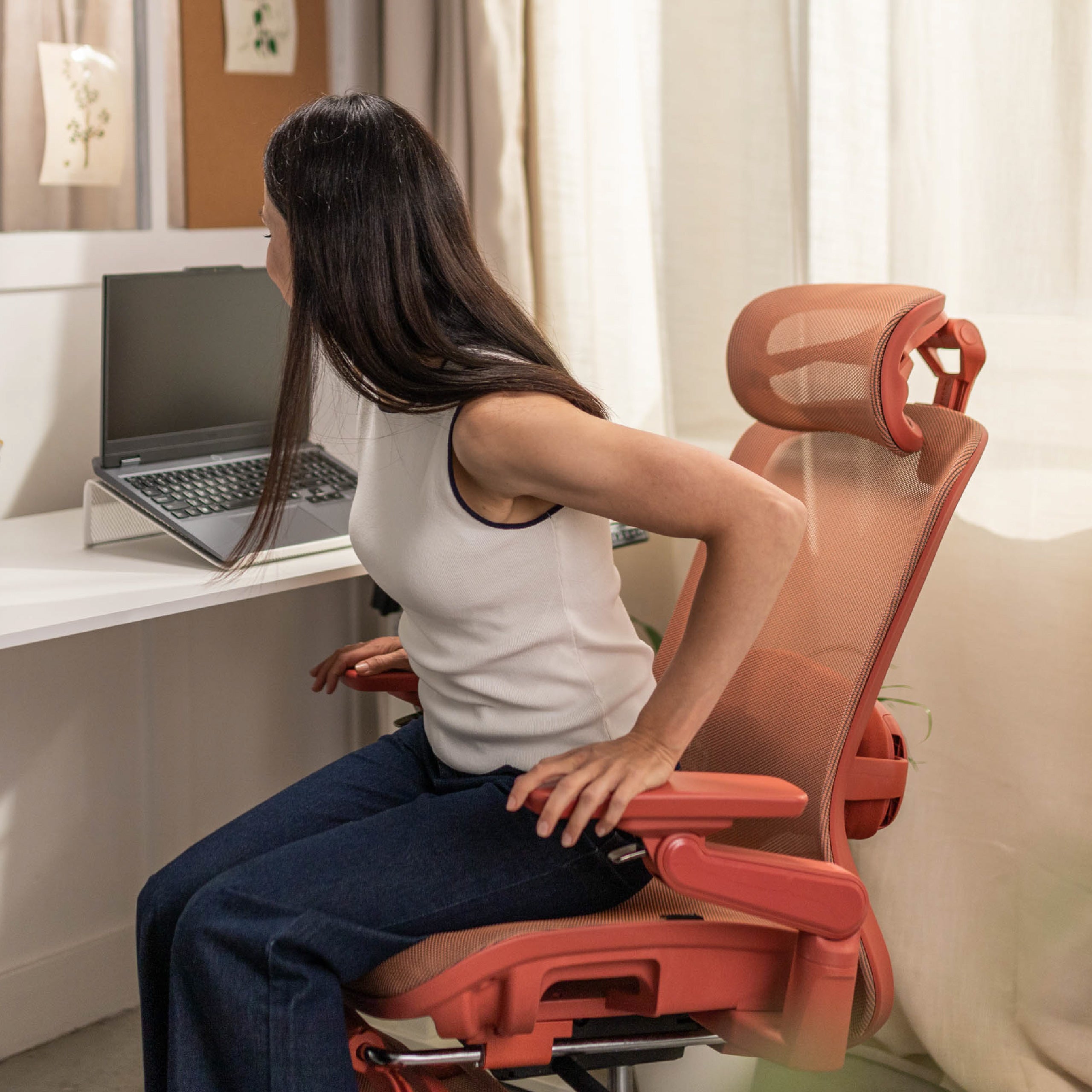 Ergonomische massagestoel Mark Adler Leadpro 8.7 Red