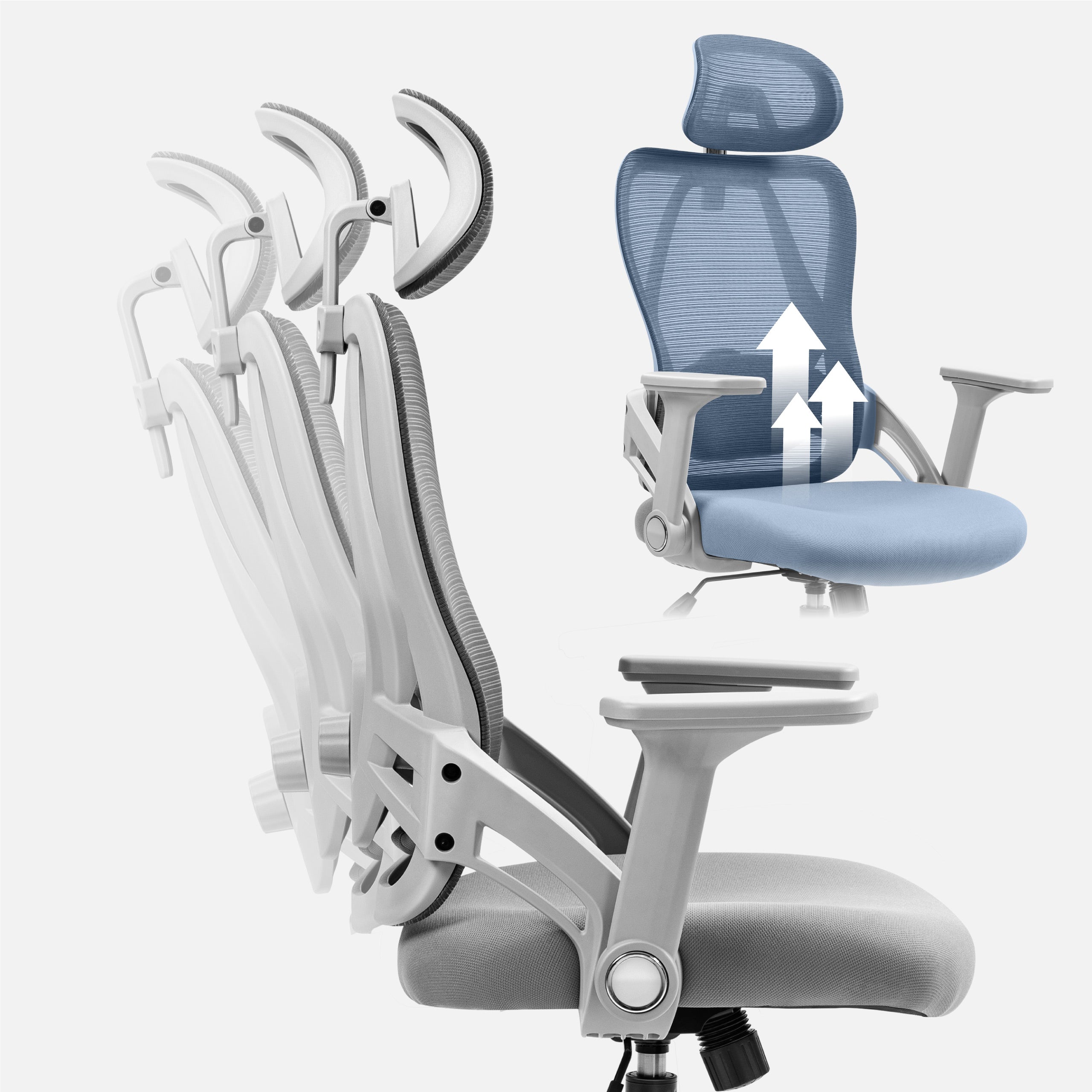 Mark Adler Manager 2.9 Grey draaistoel