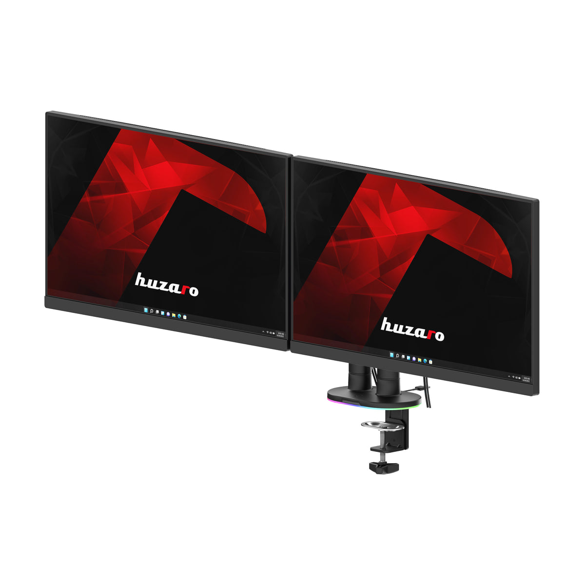 Bureaubeugel voor 2 monitoren Huzaro Motion 2.6 RGB