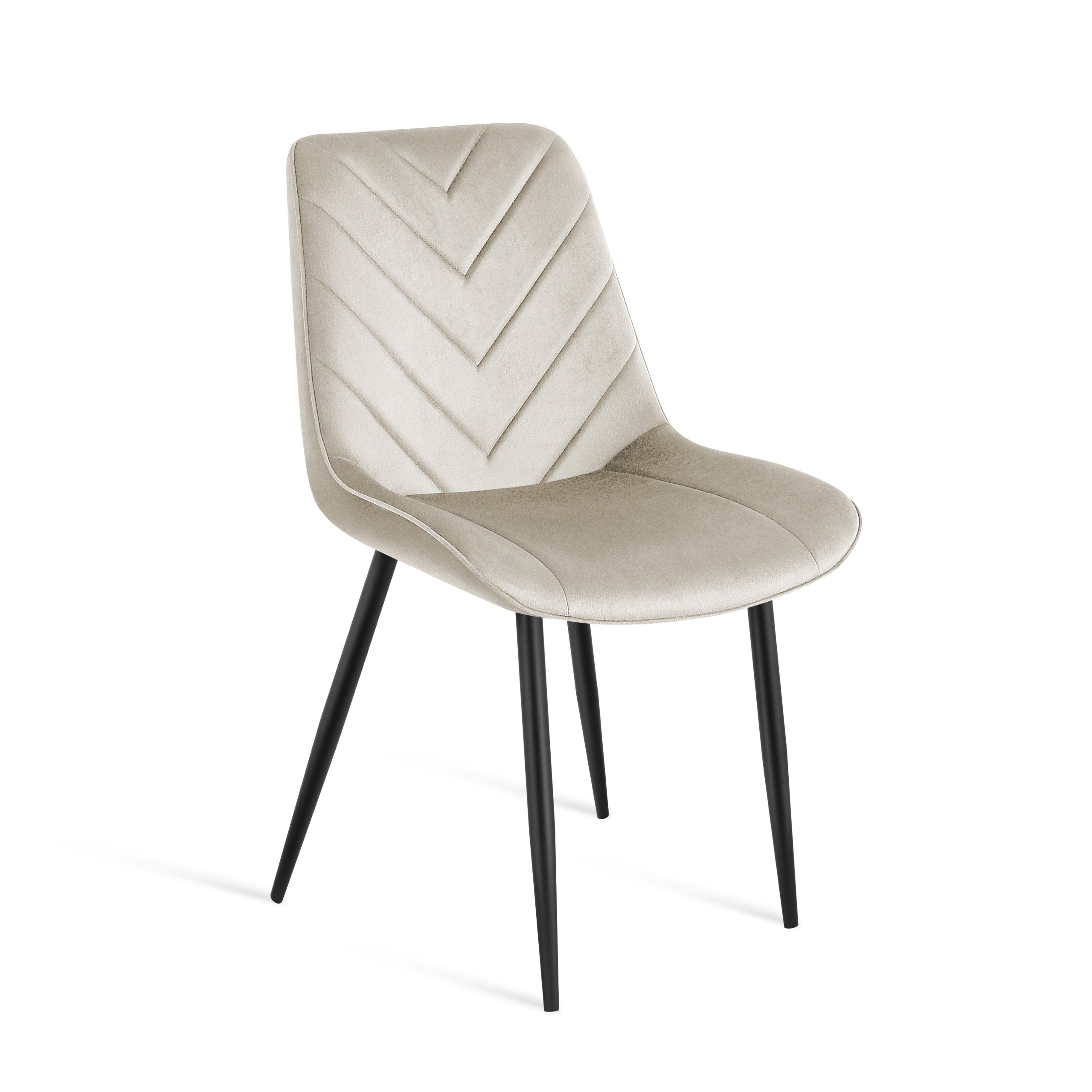 Mark Adler Prince 3.0 veloursstoel, beige