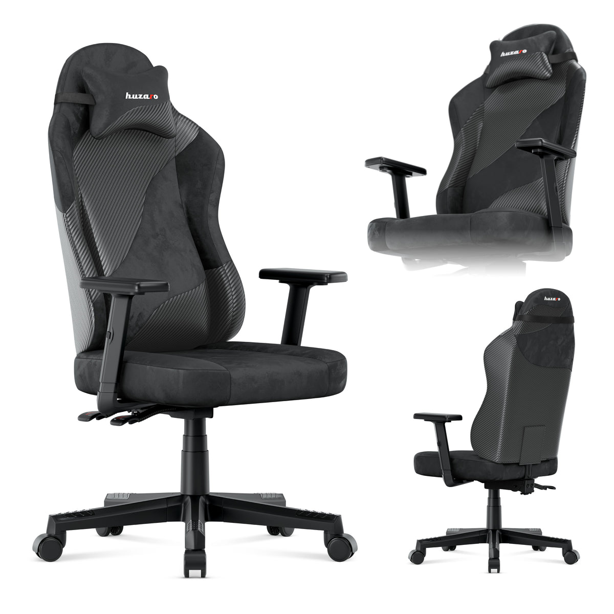 Gamingstoel voor tieners Huzaro Ranger 5.7 Carbon Black