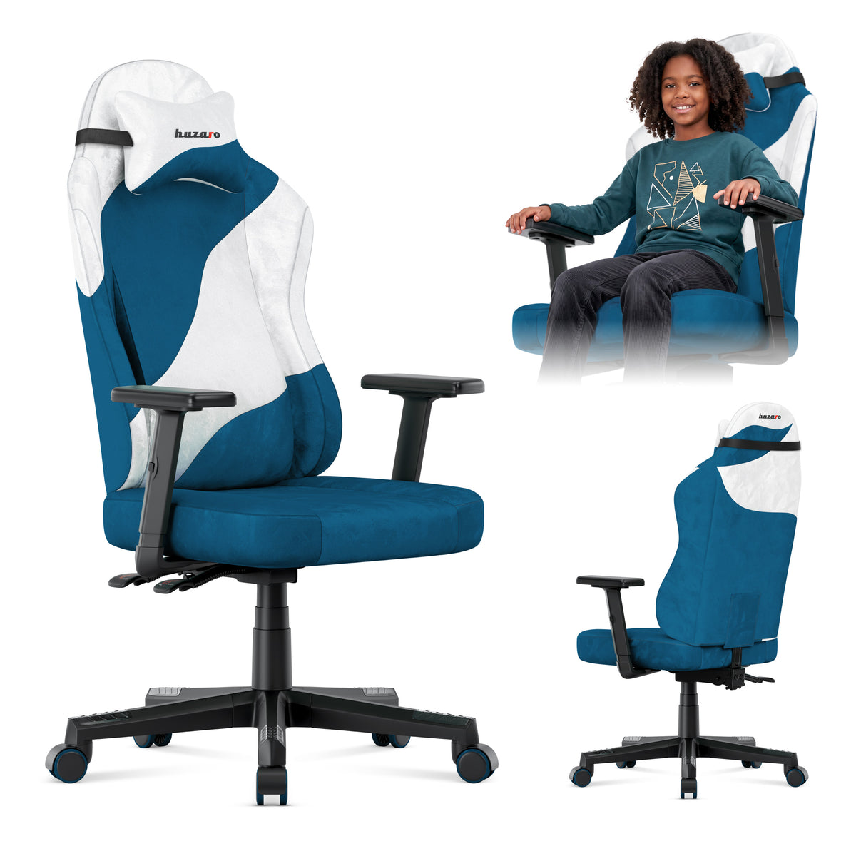 Gamingstoel voor tieners Huzaro Ranger 5.7 Blue