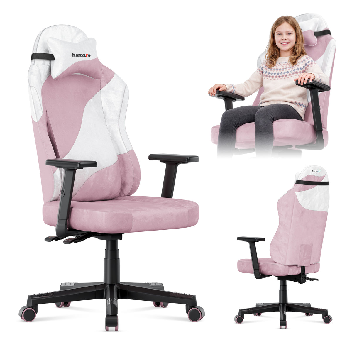 Gamingstoel voor tieners Huzaro Ranger 5.7 Lilac