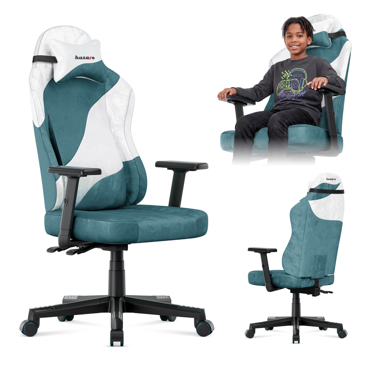 Gamingstoel voor tieners Huzaro Ranger 5.7 Teal