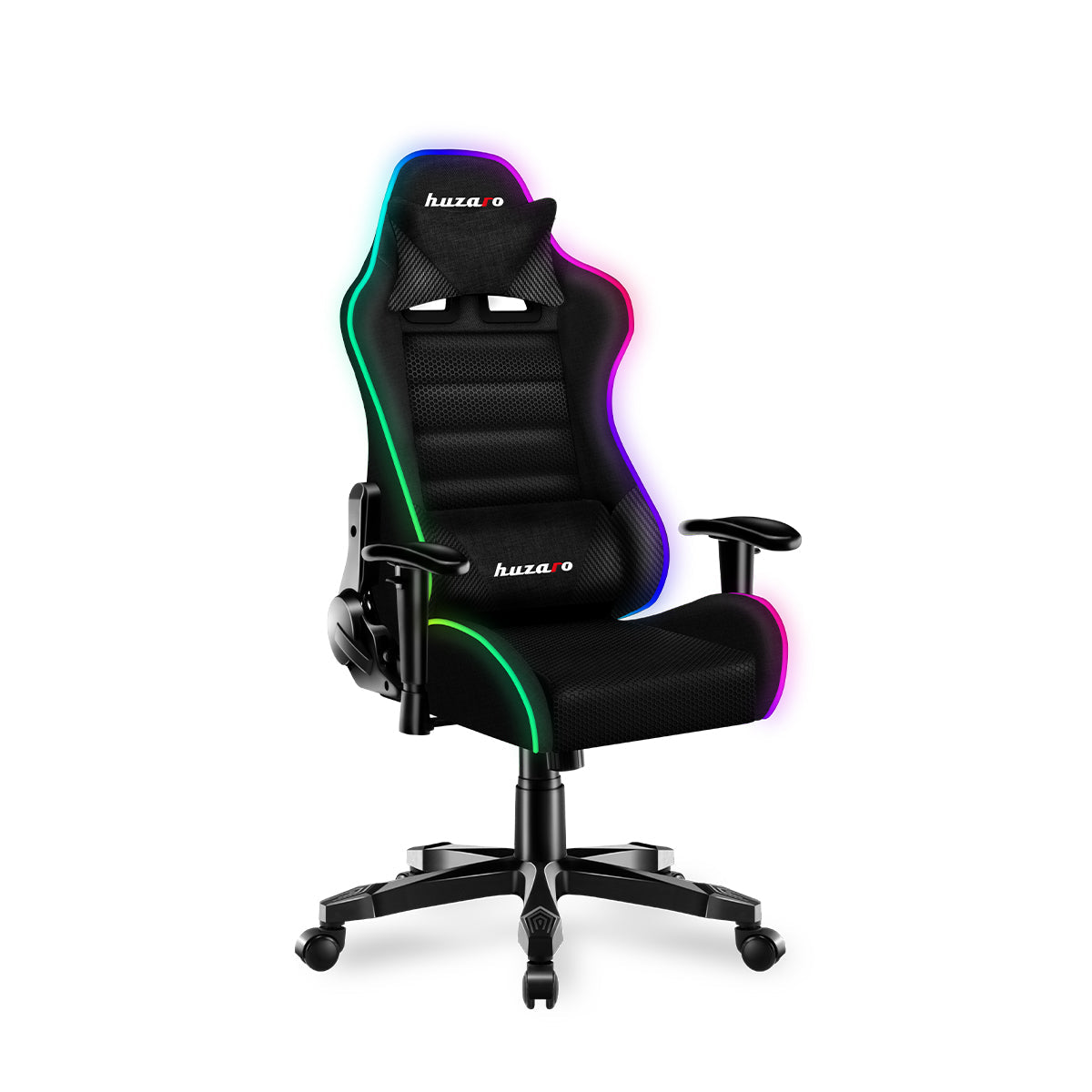 HUZARO RANGER 6.0 RGB Black Mesh gamingstoel voor kinderen