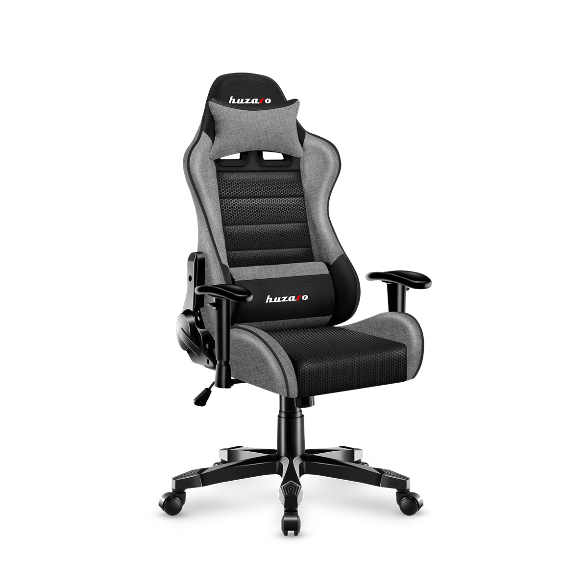 HUZARO RANGER 6.0 Grey Mesh gamingstoel voor kinderen