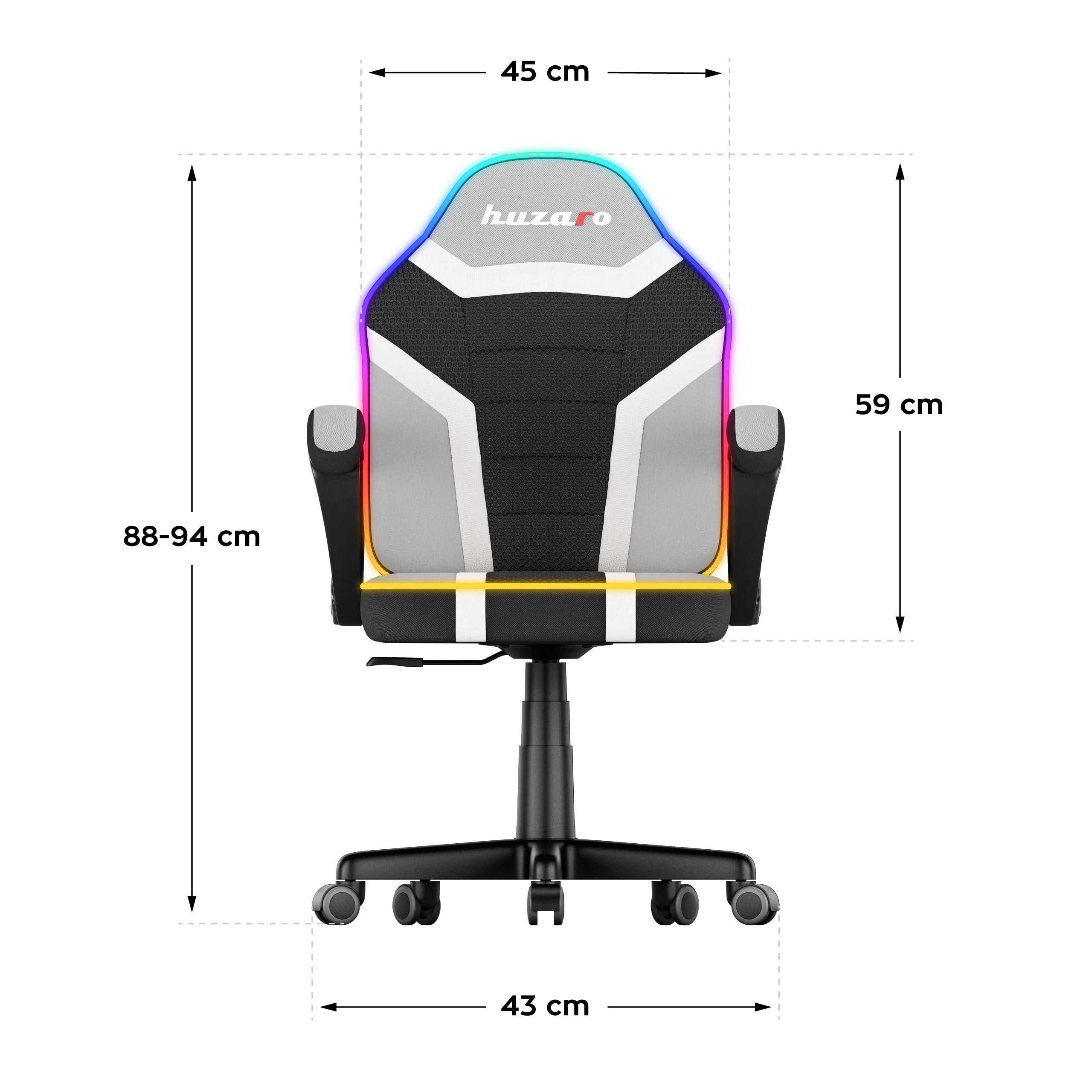 Huzaro Ranger 1.0 RGB gamingstoel voor kinderen