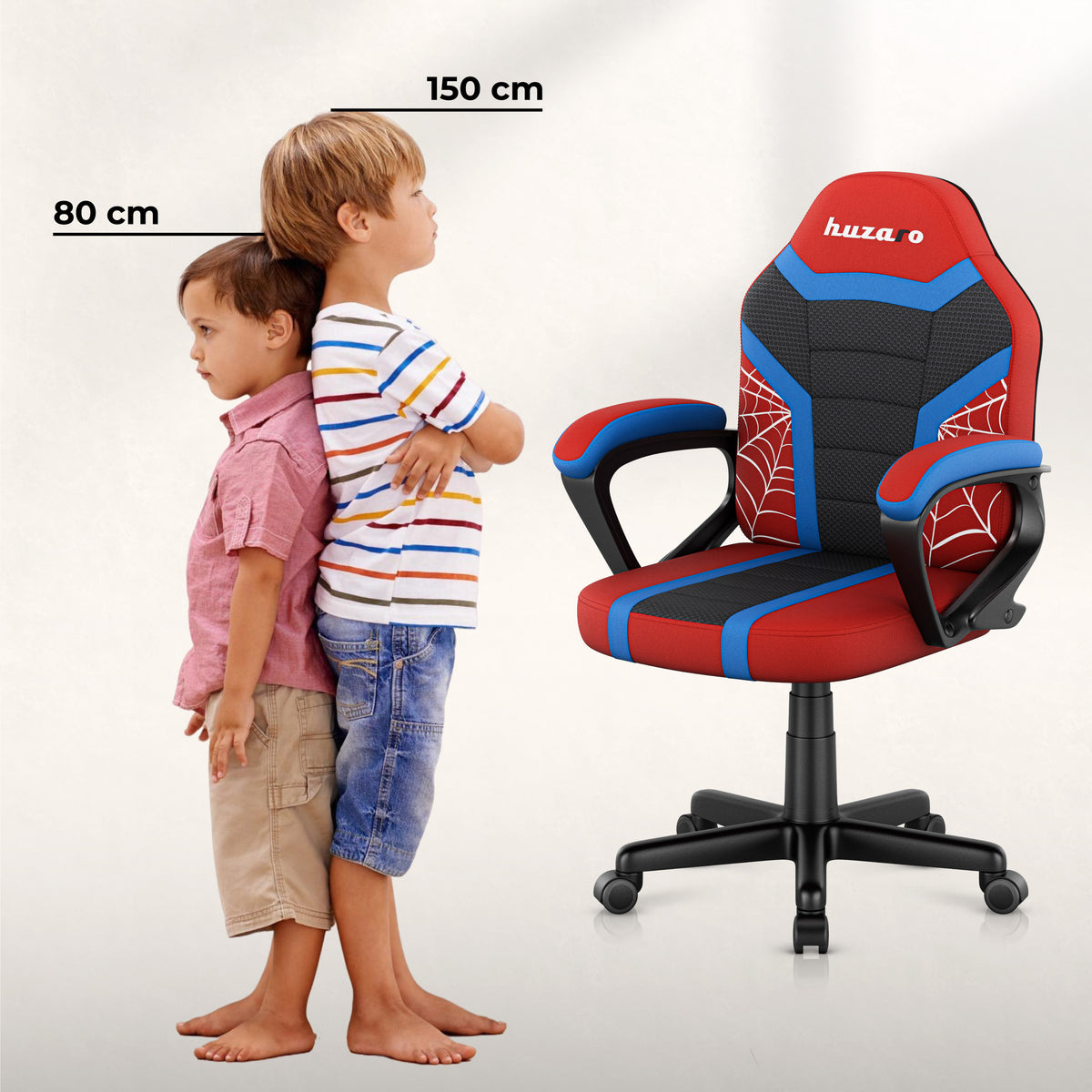 Huzaro Ranger 1.0 Spider Mesh gamingstoel voor kinderen