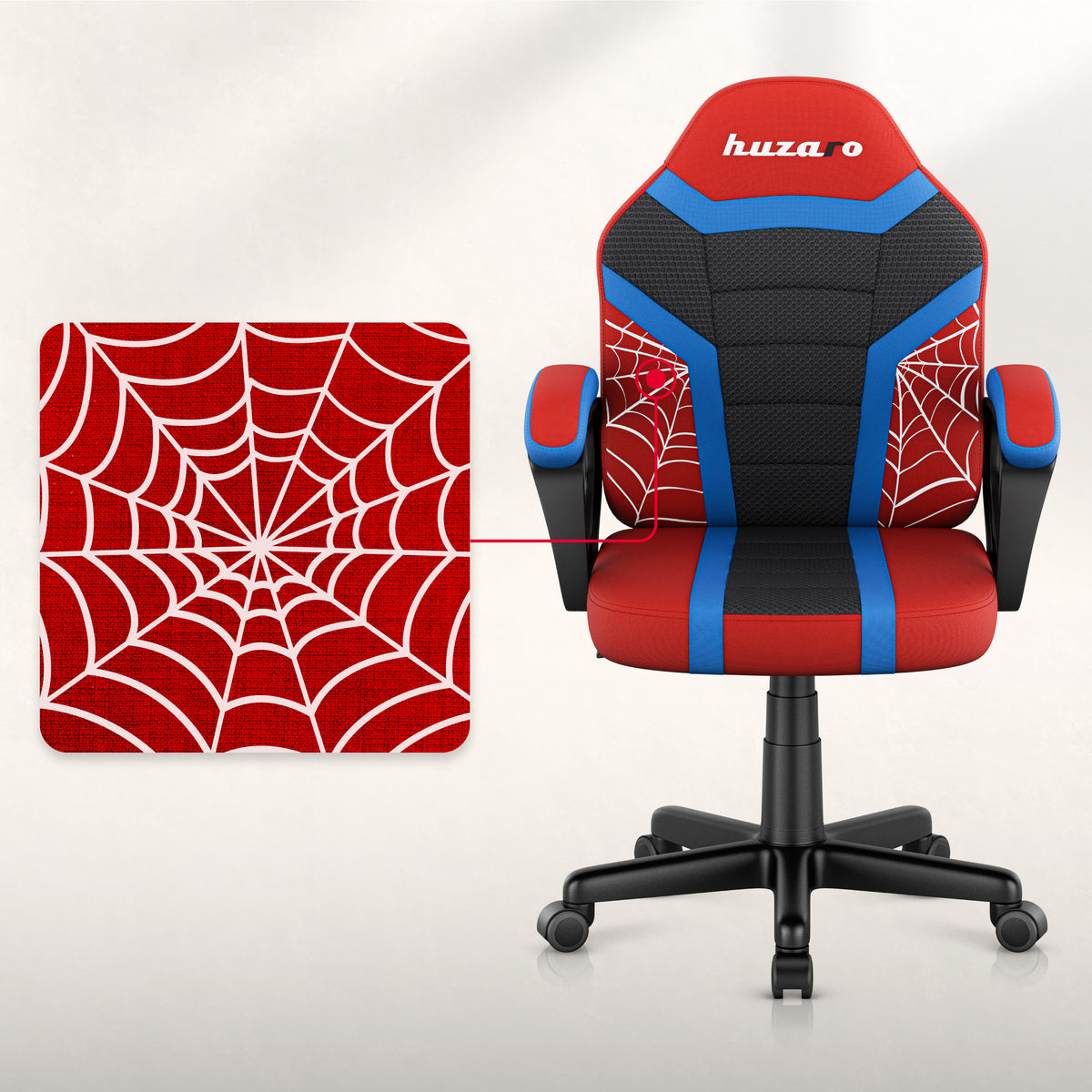 Huzaro Ranger 1.0 Spider Mesh gamingstoel voor kinderen